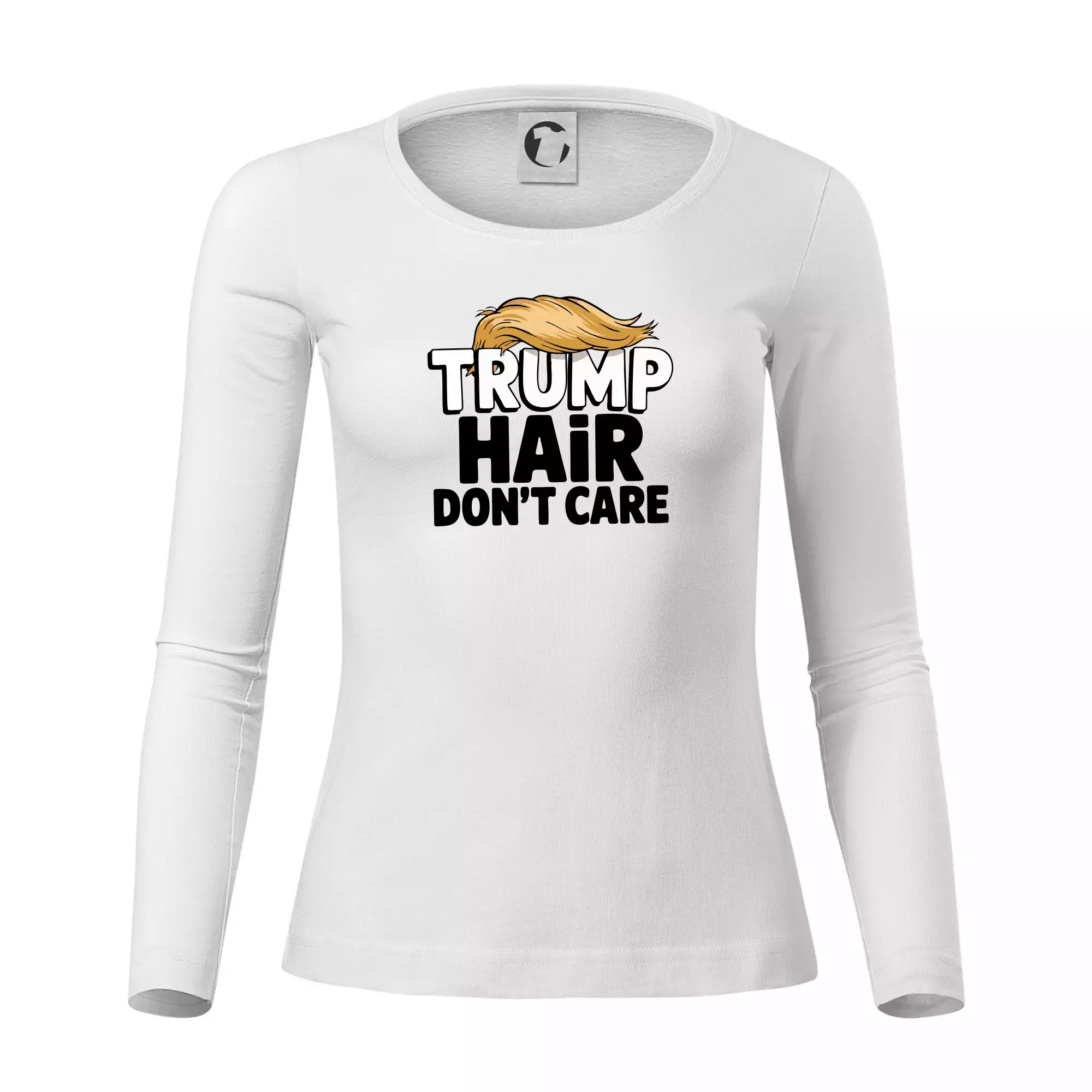 Trump hair dont care