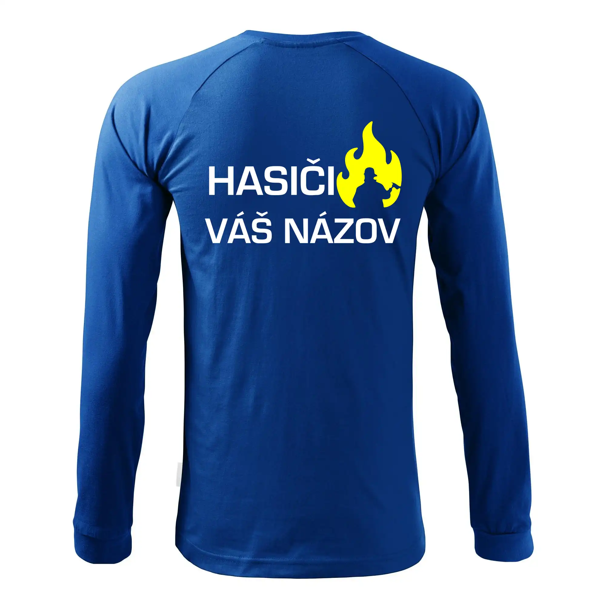Hasiči - Váš názov - FLUO + Reflexná potlač