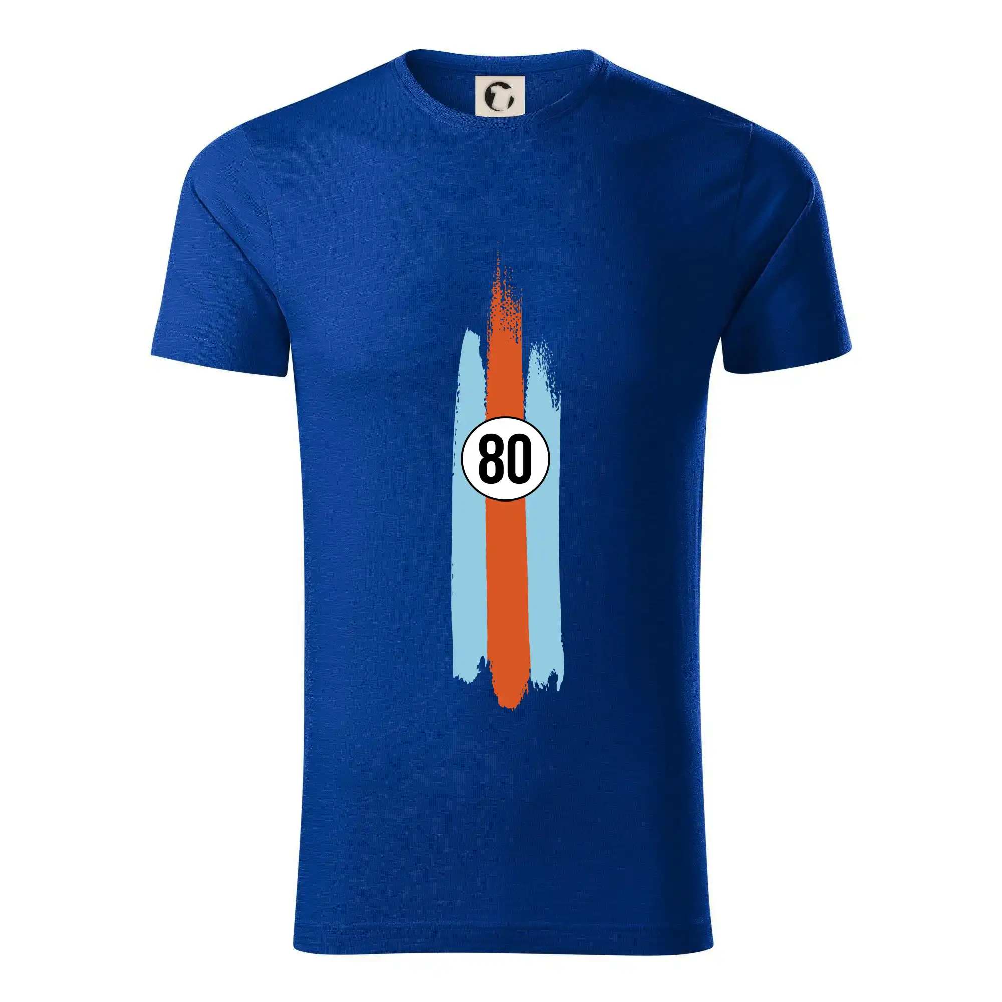 Auto tričká - Vintage Race 80 - Tričko z organickej bavlny