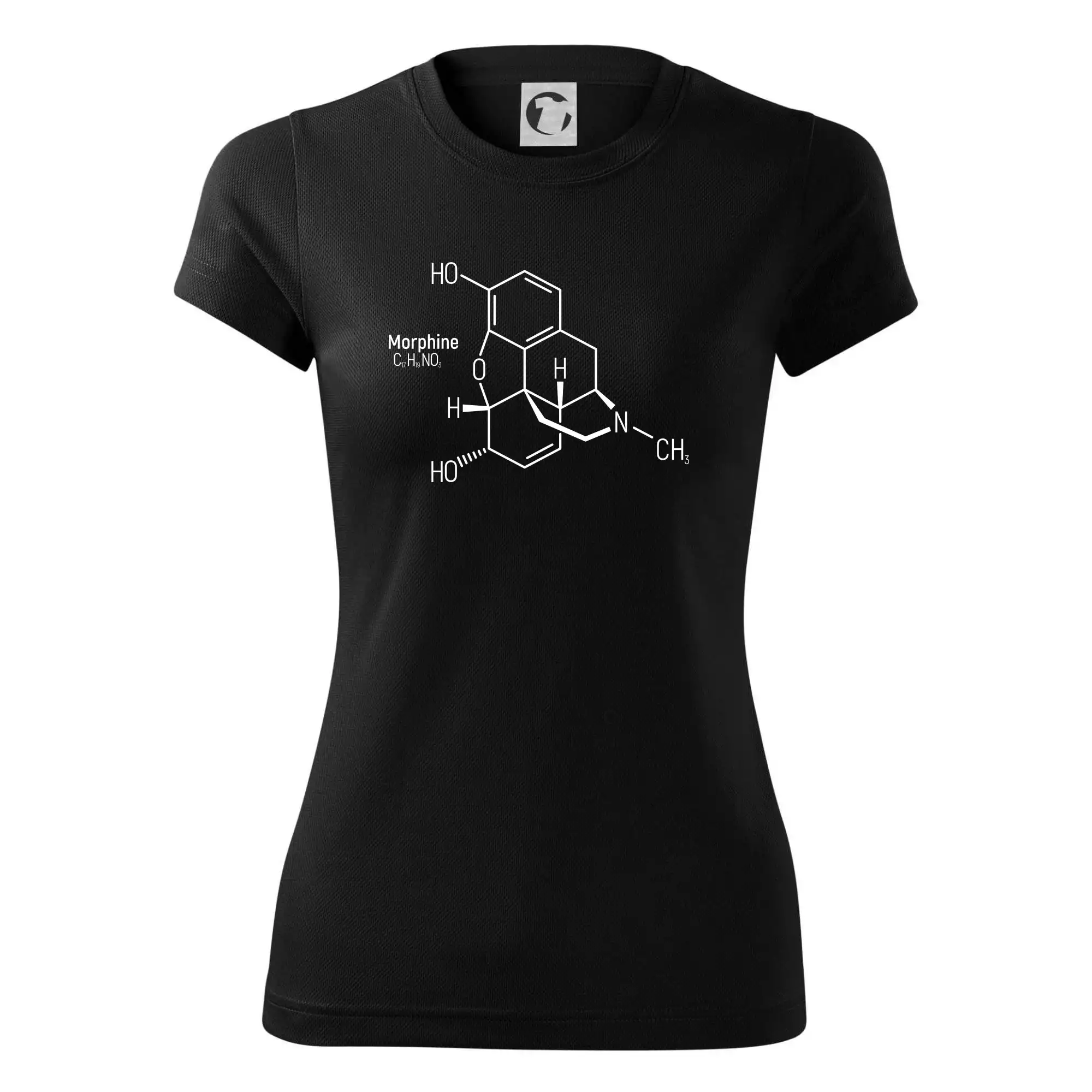 Molekulární struktura Morfin