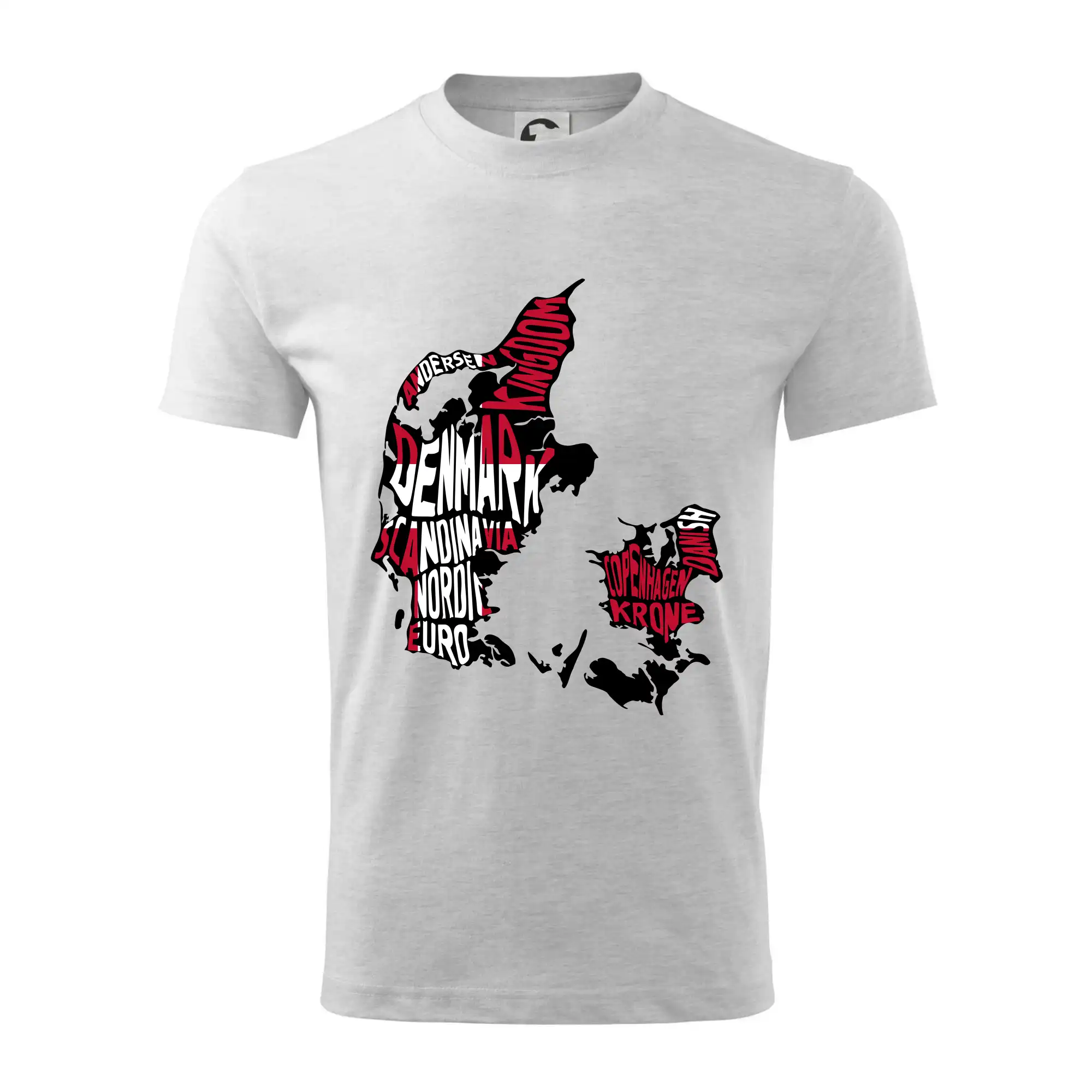 Mapy - názvy měst - Dánsko