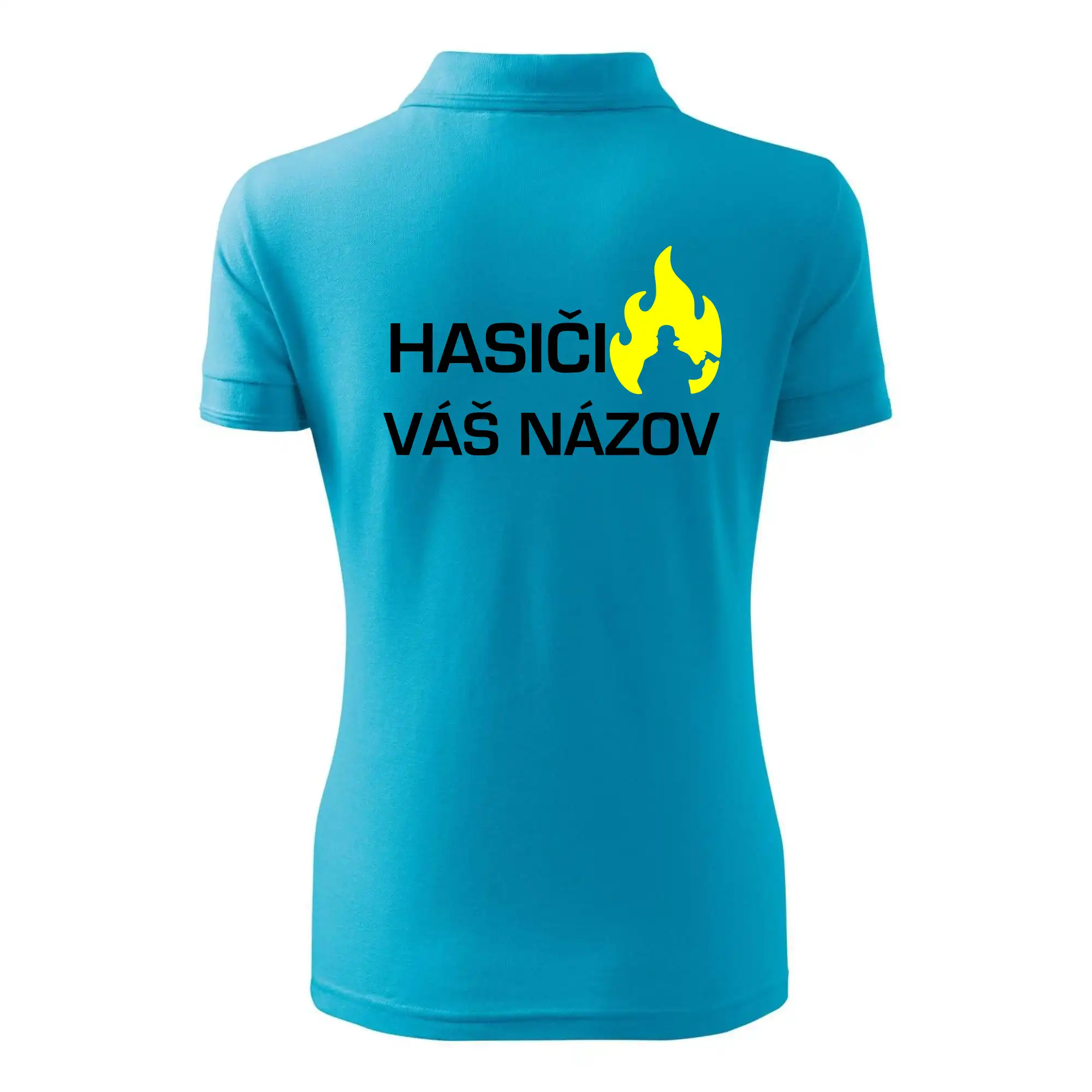 Hasiči - Váš názov - FLUO + Reflexná potlač