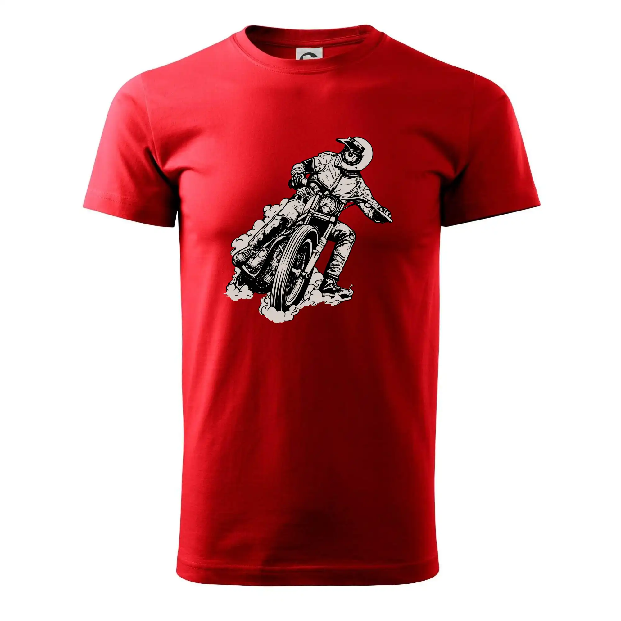Motocross tričká - Motorkár bokom - Pánske tričko nižšej gramáže