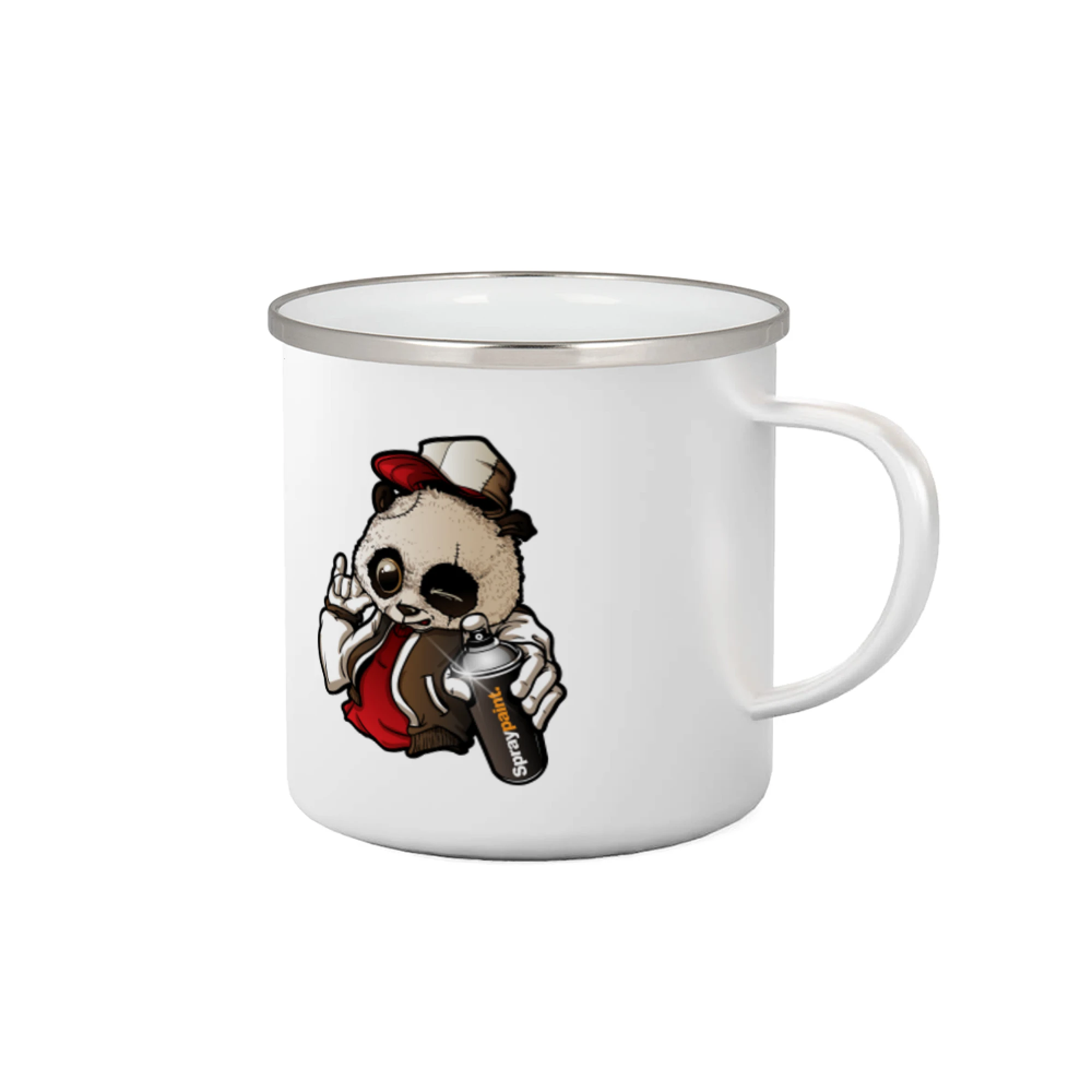 Grafické tričká - Graffiti panda - Plecháčik