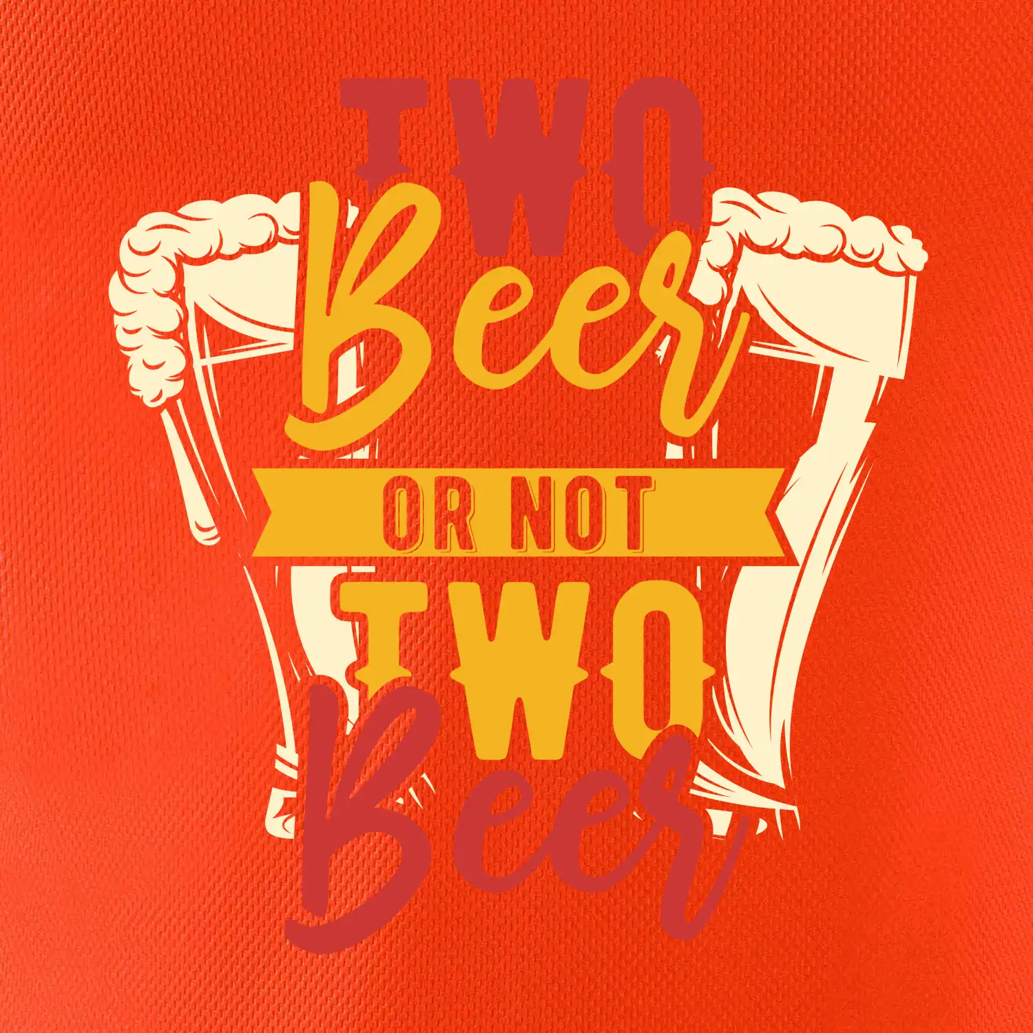 Two beer or not two beer