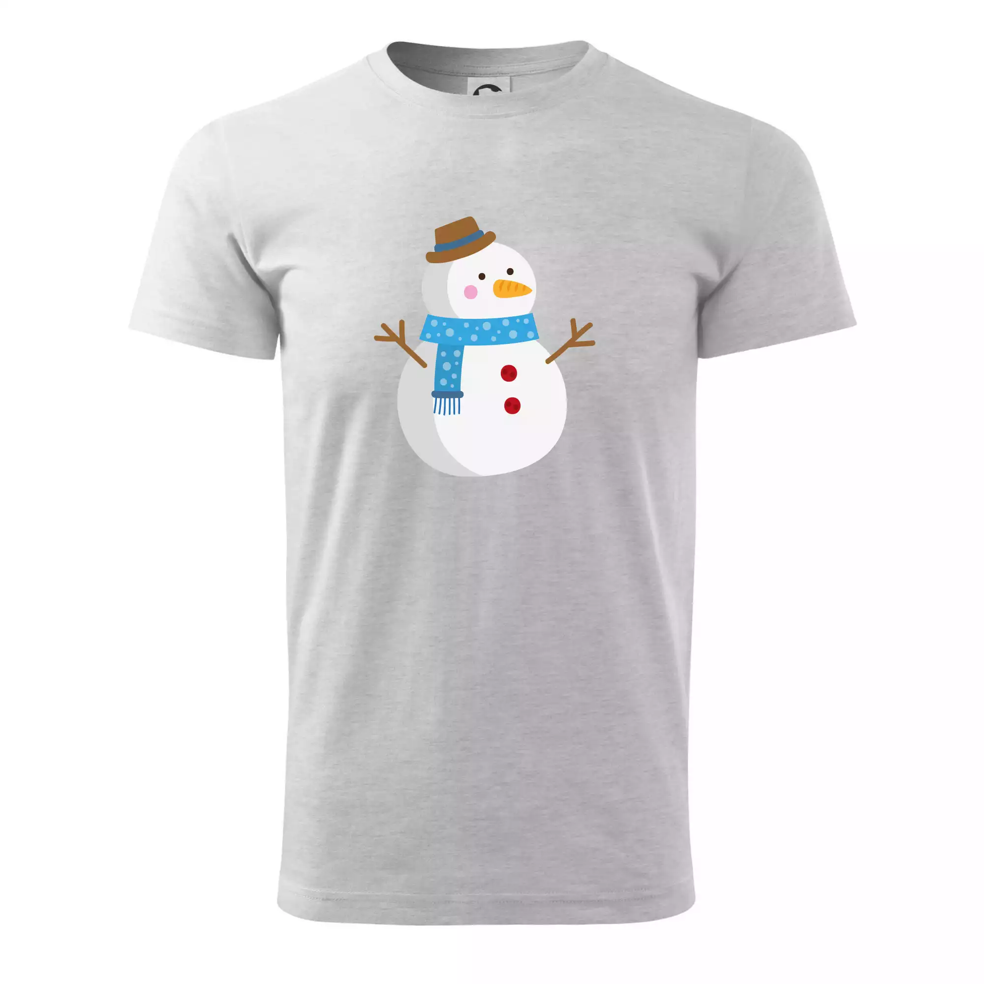 Sněhulák se šálou