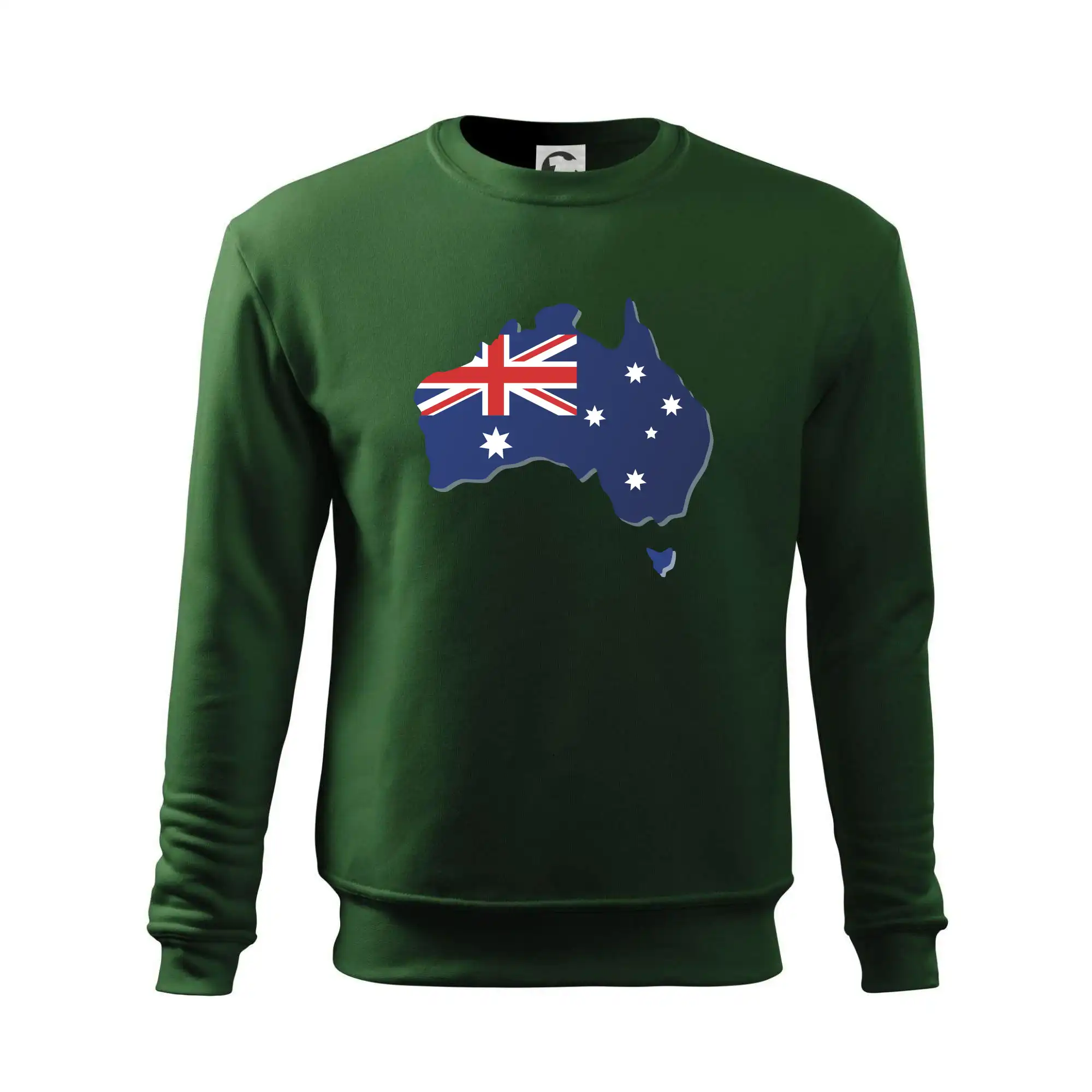 Austrálie - vlajka mapa