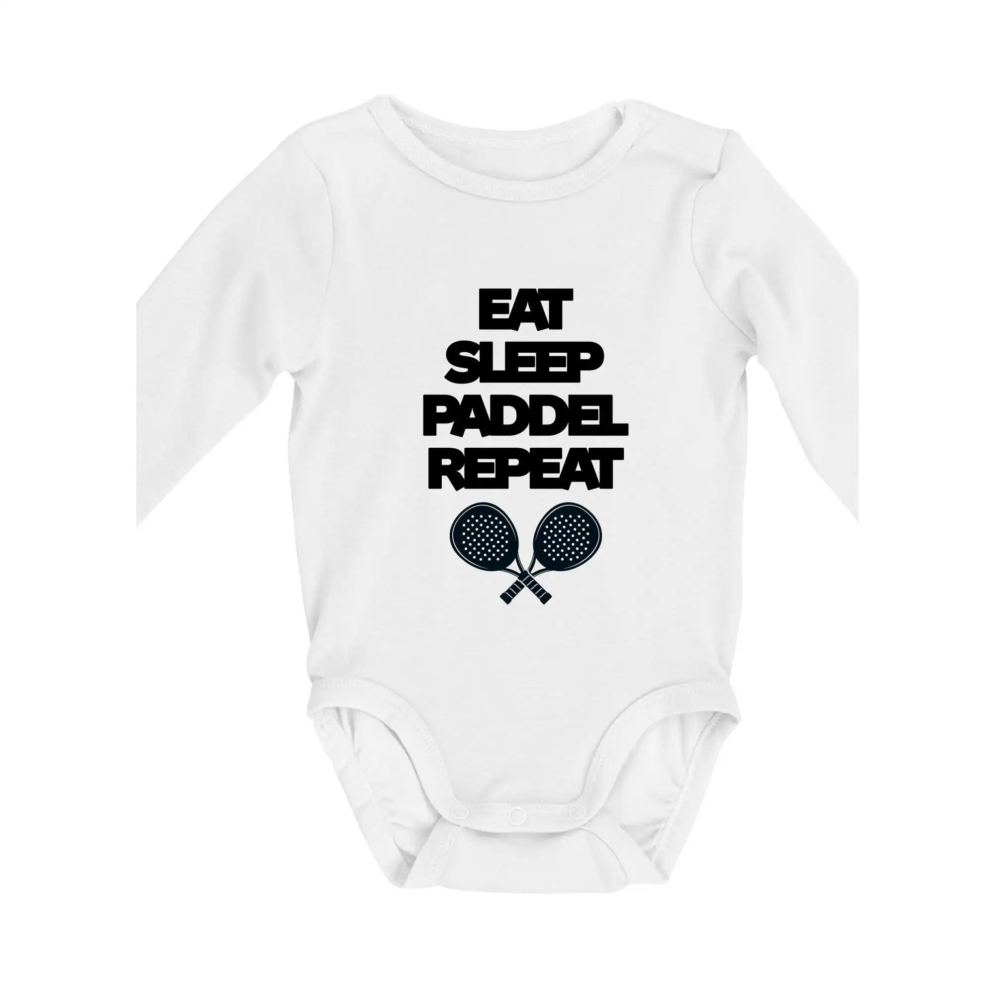 Eat sleep paddel repeat pod sebou