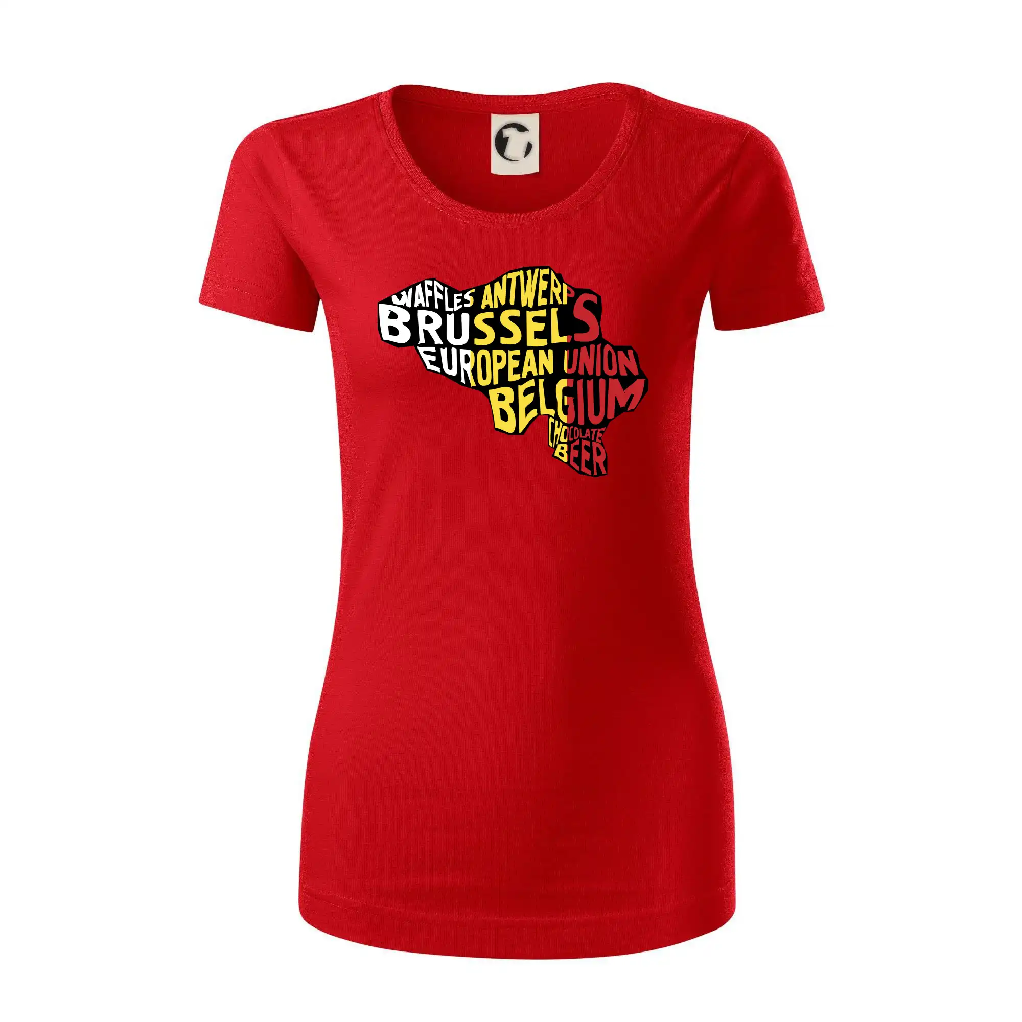 Mapy - názvy měst - Belgie