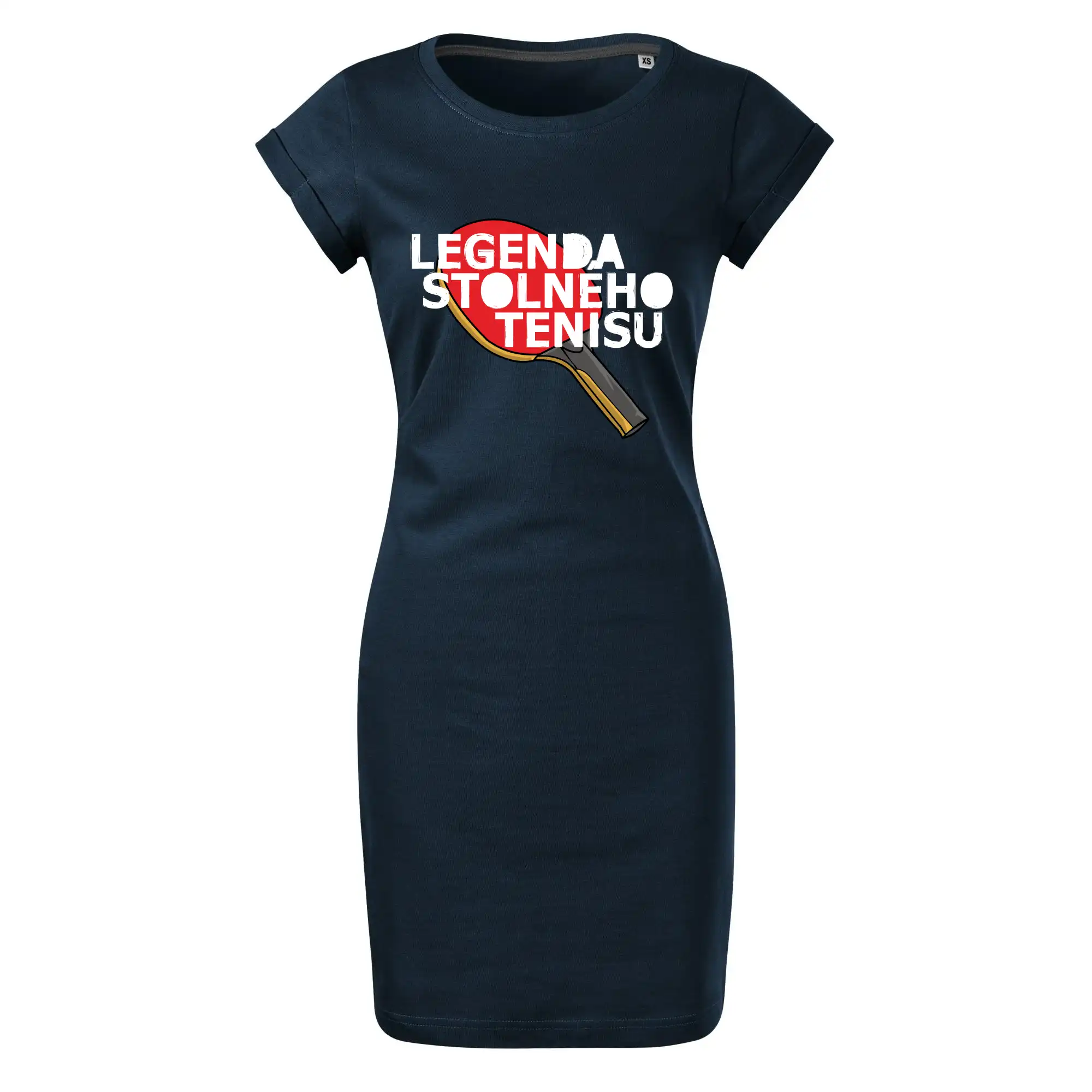 Vtipné tričká na stolný tenis - Legenda stolného tenisu - Tričko Šaty FREEDOM