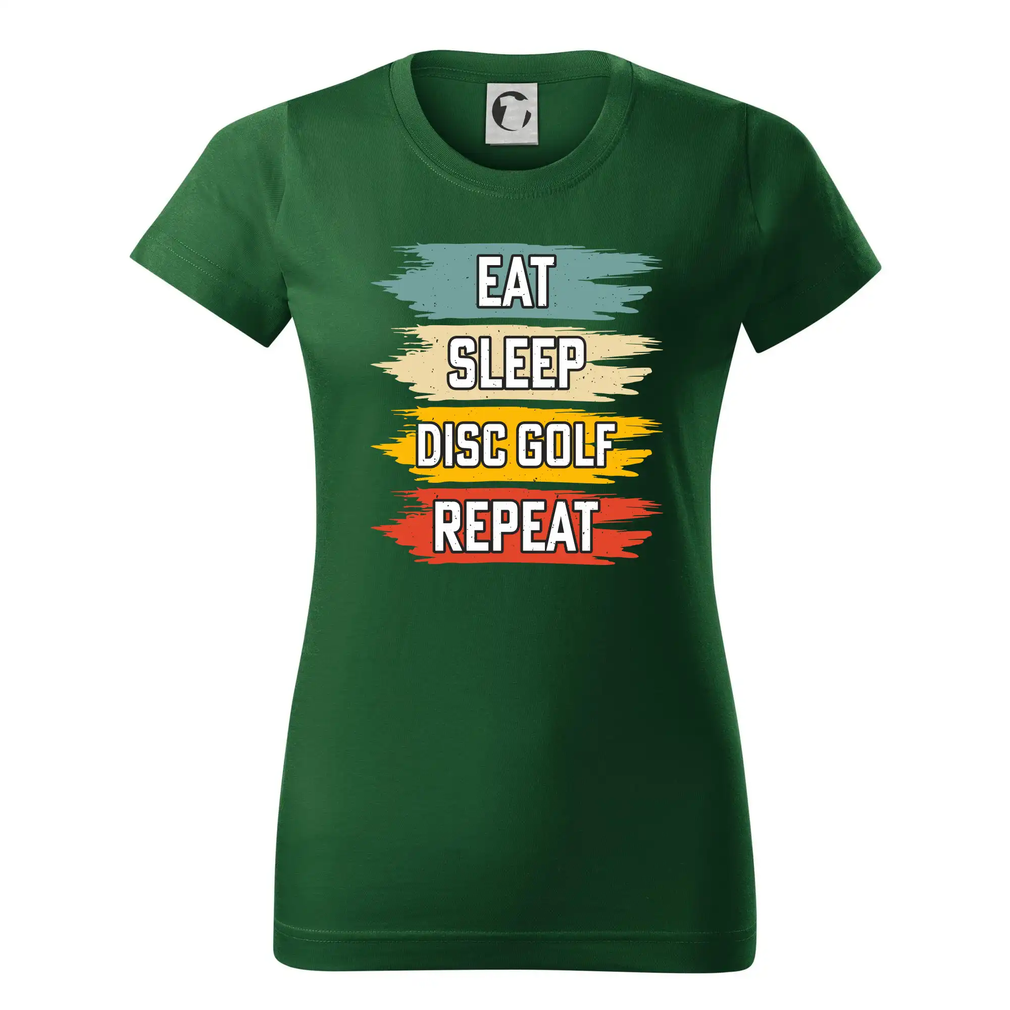 Disc Golf eat sleep barevné