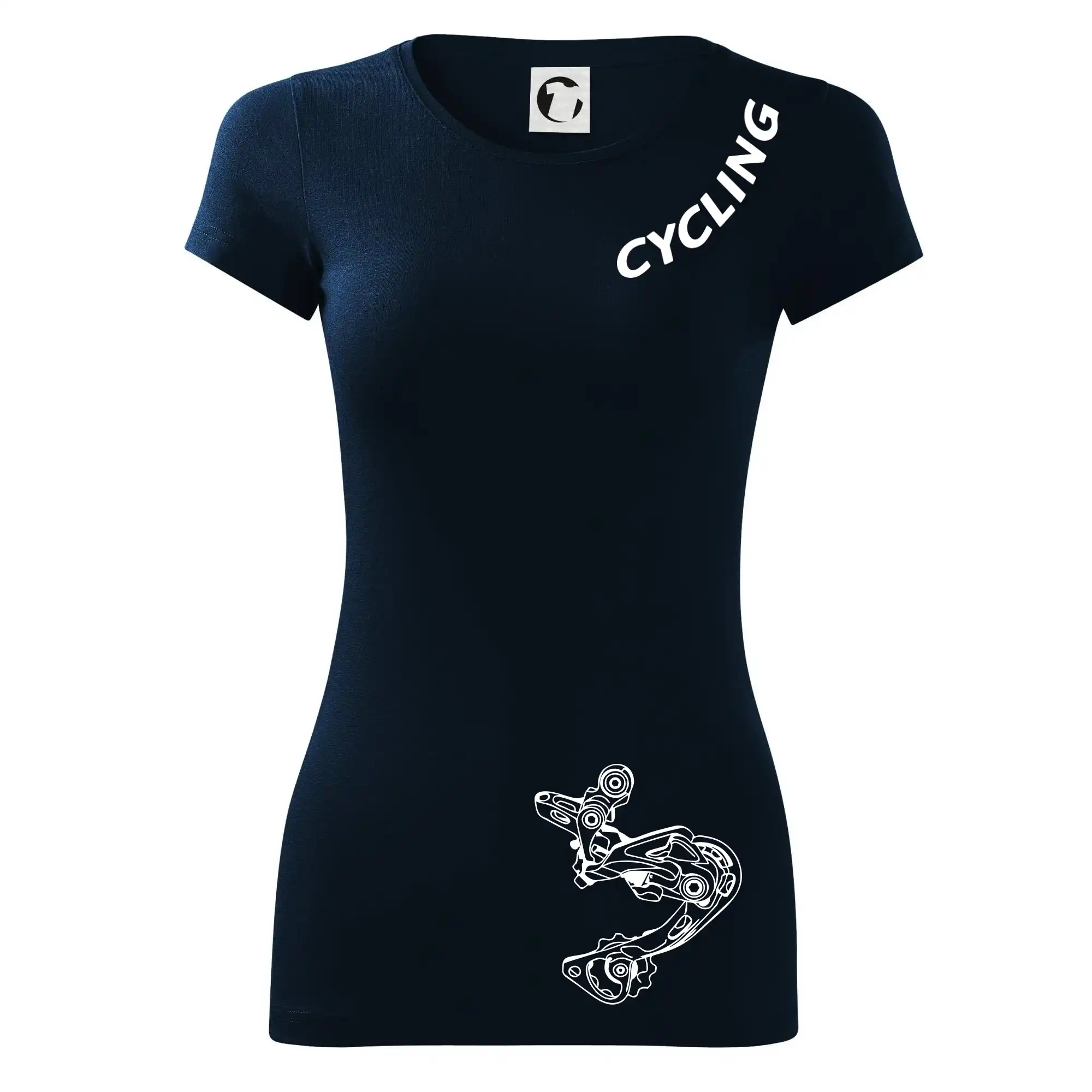 Cycling nápis šikmo