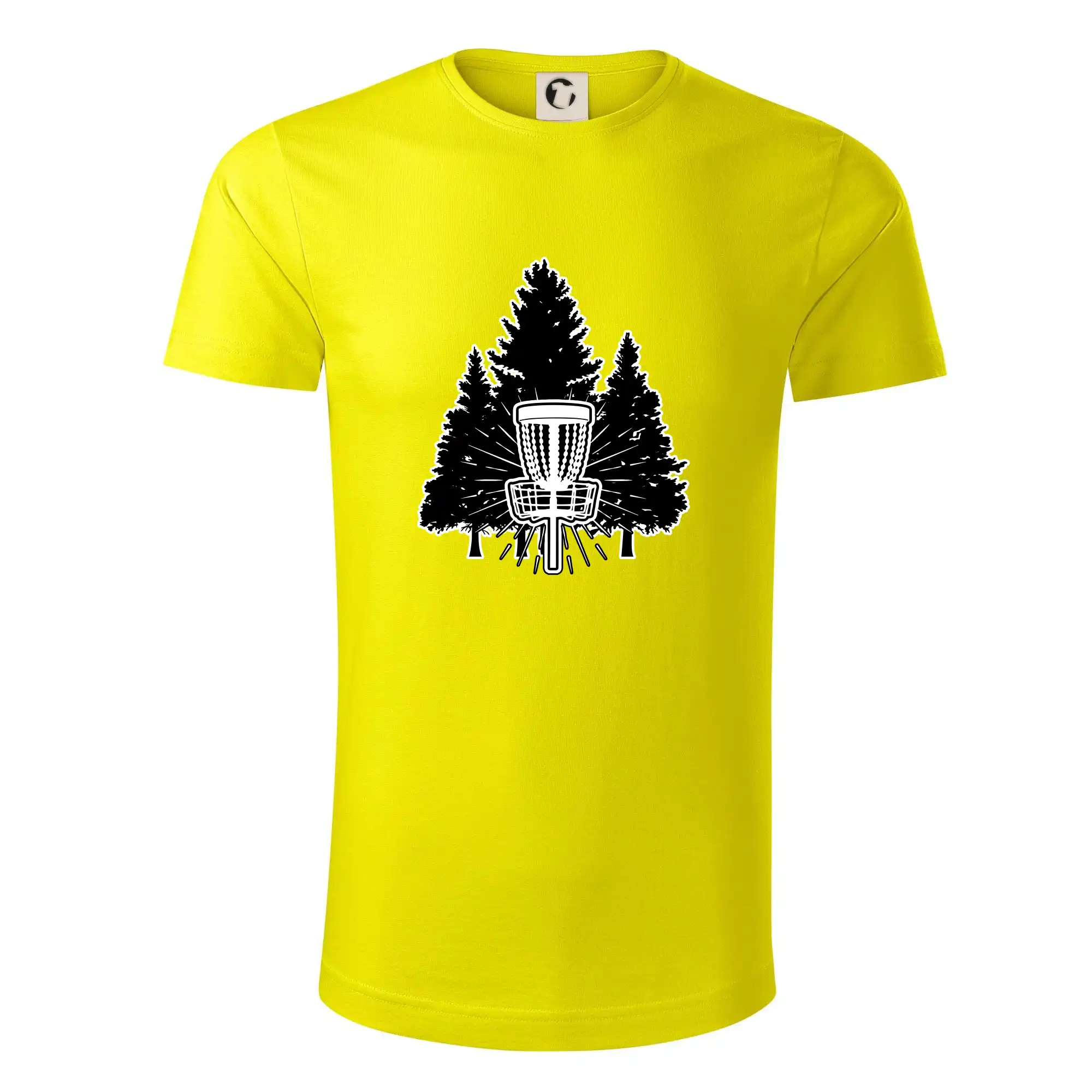 Disc golf stromy - Tričko z organickej bavlny