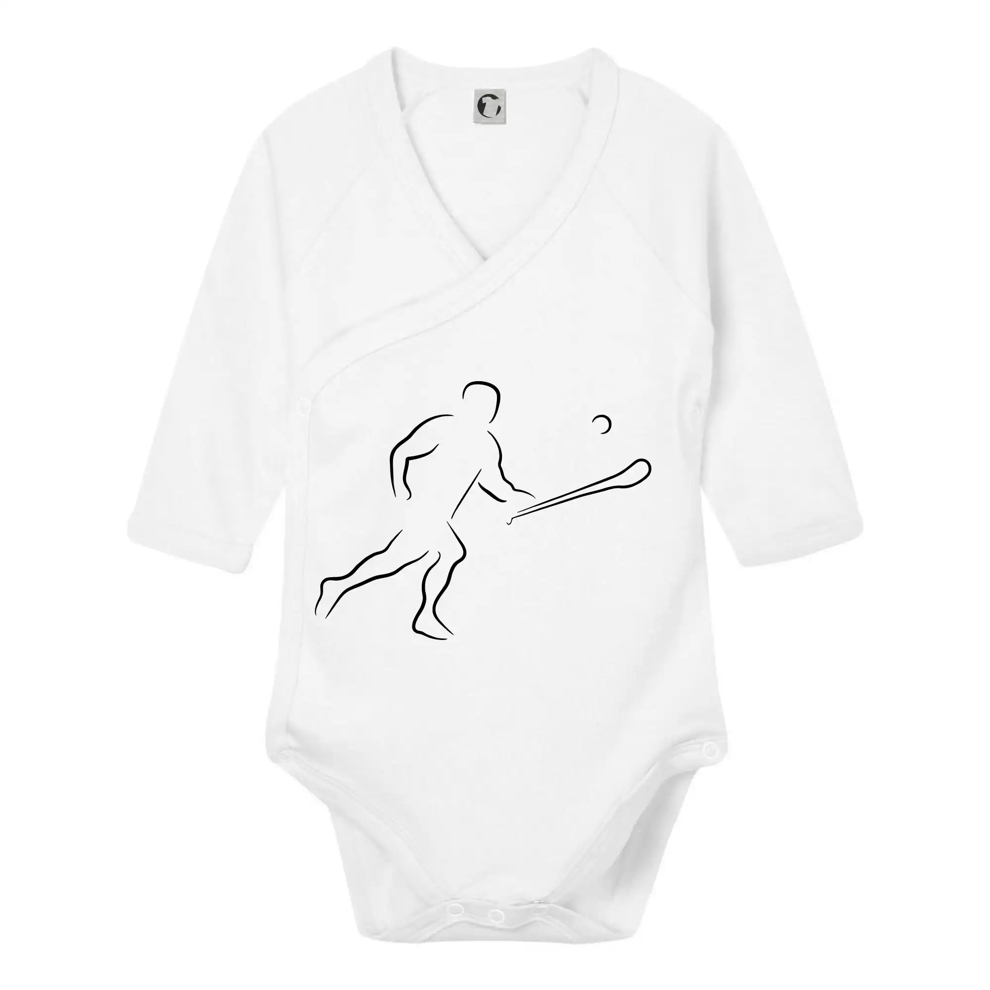 Ostatné športy - Hurling hráč - Body zavinovacie s dlhým rukávom