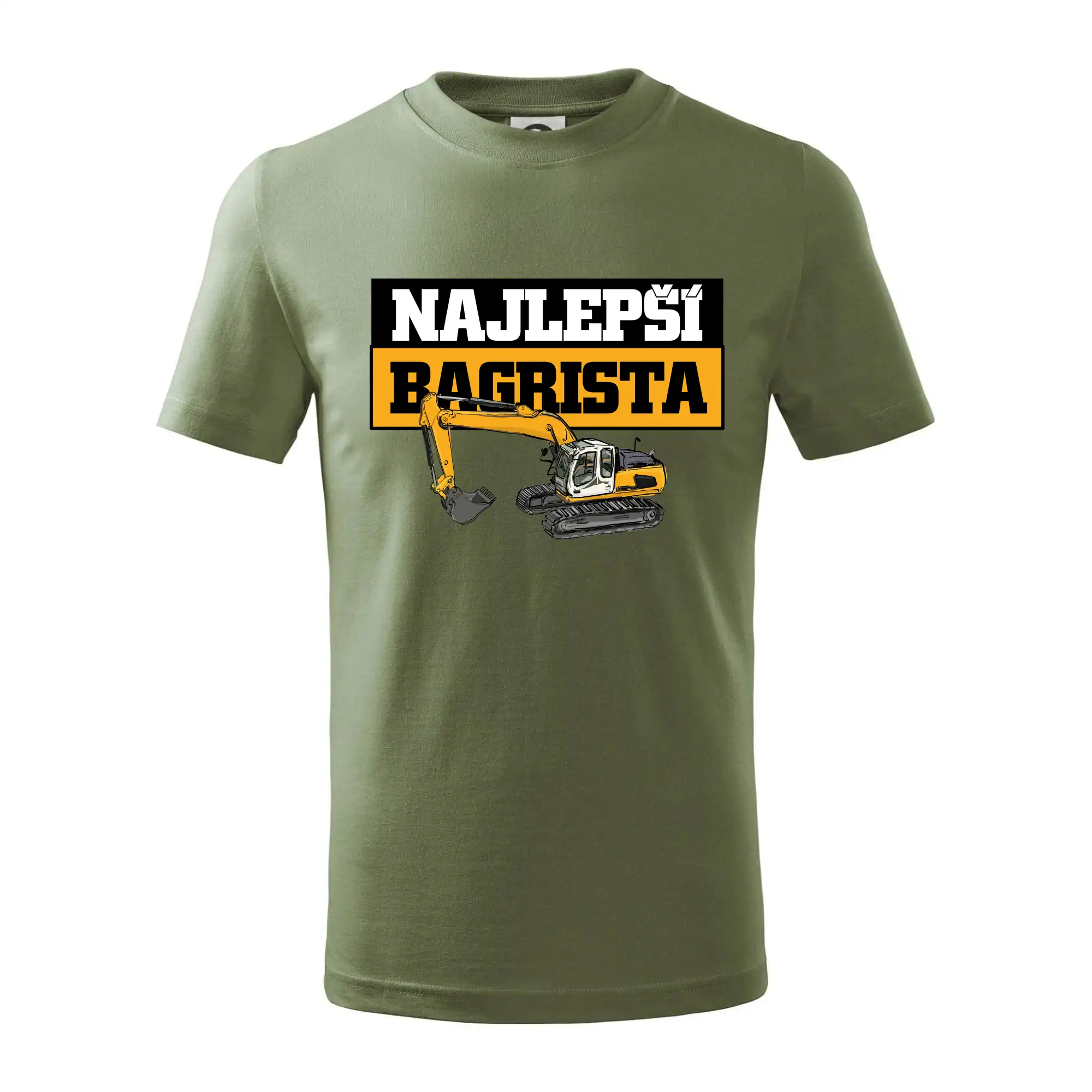 Najlepší bagrista - Tričko detské bavlnené
