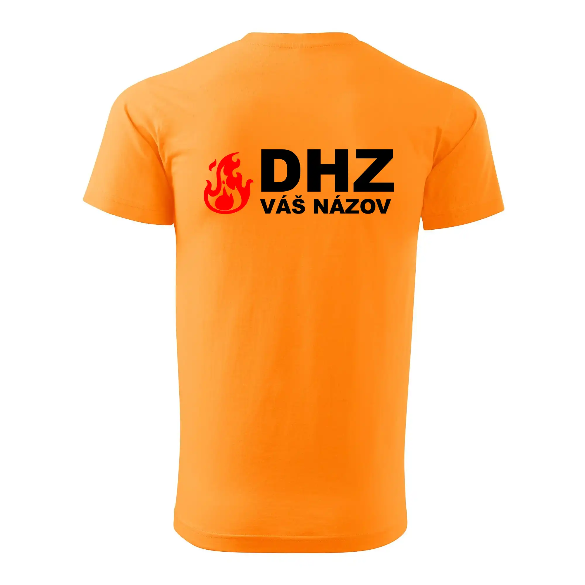 DHZ (oheň, názov sboru - vlastný nápis)