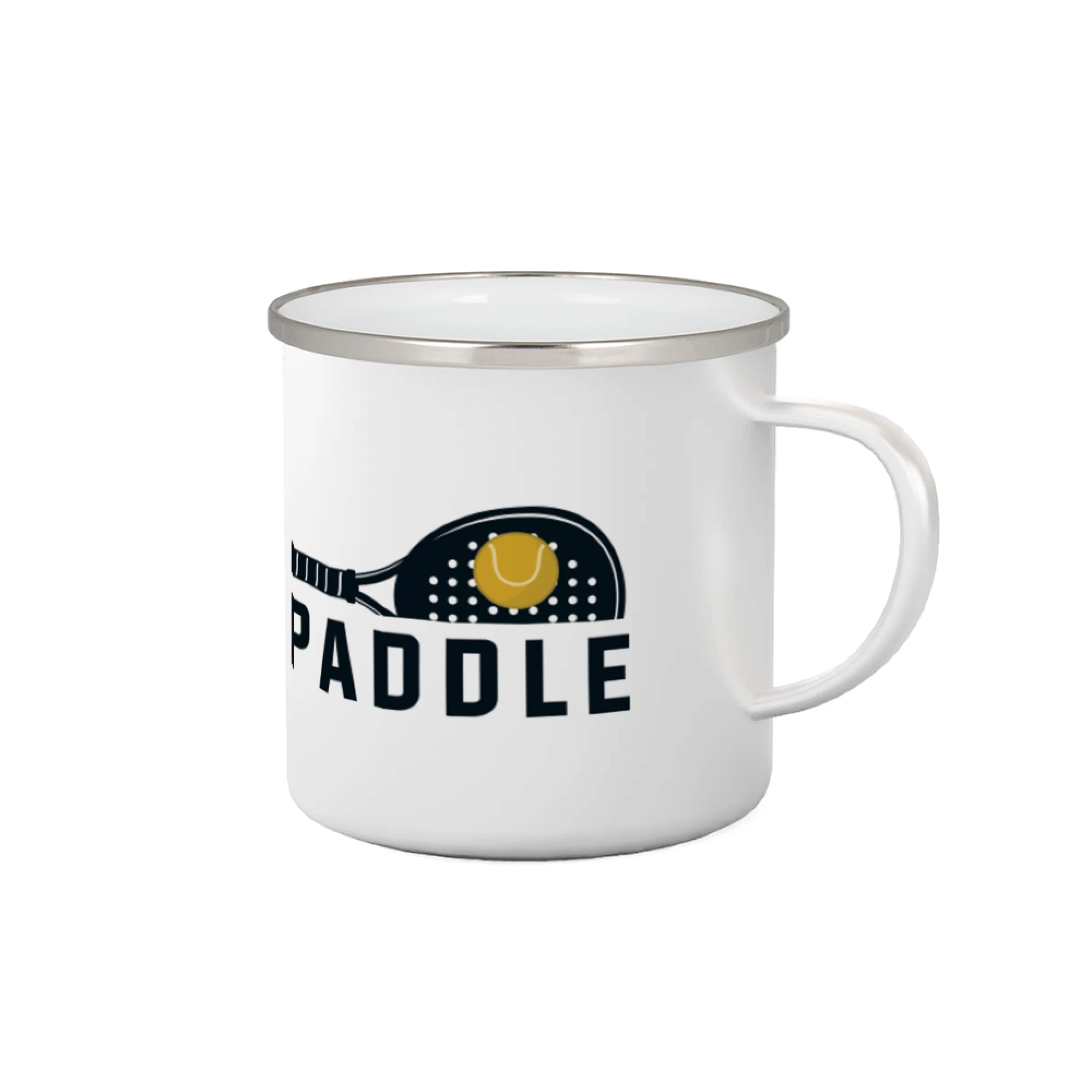 Tričká s motívmi Padel tenis - Paddle logo na ležato - Plecháčik