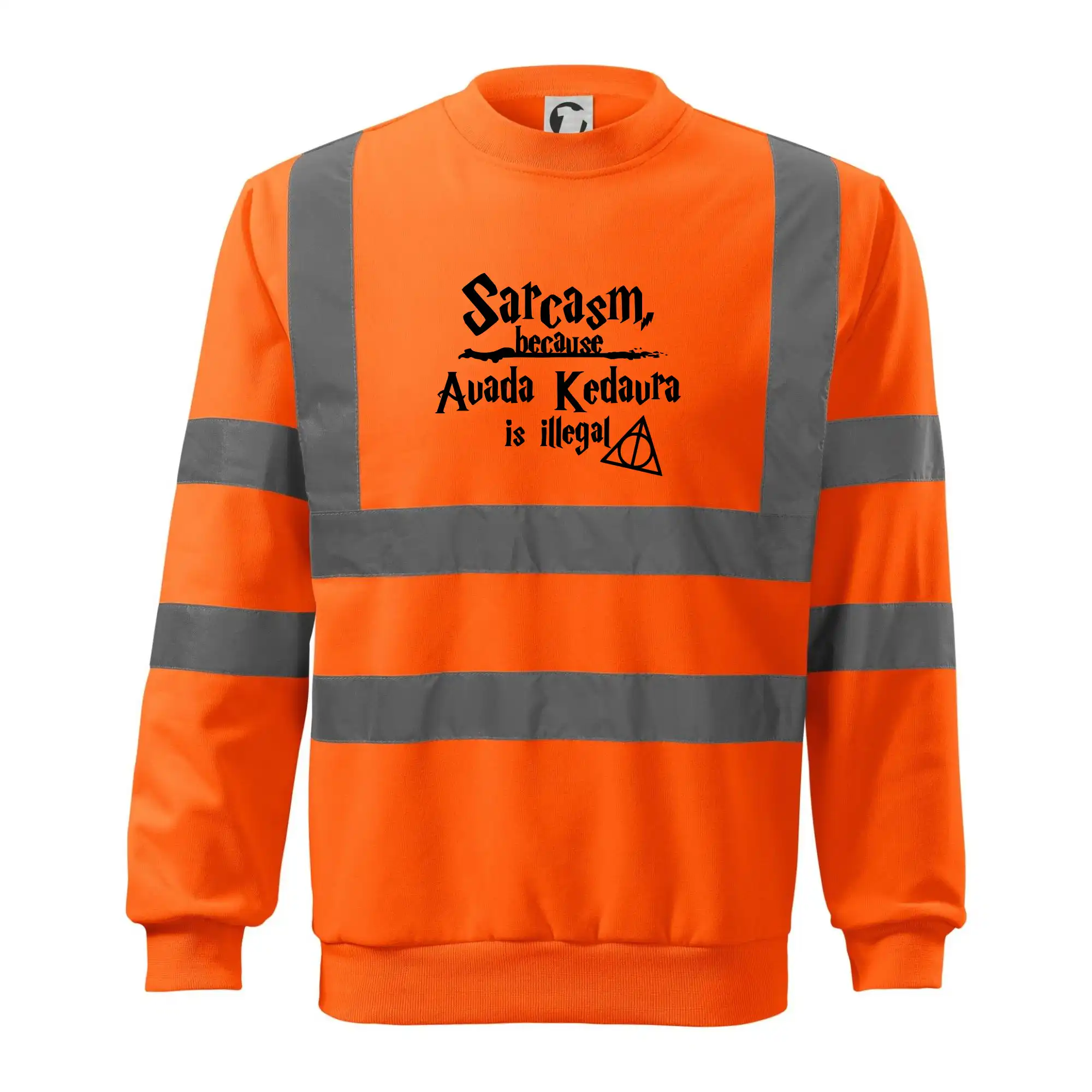 Harry - Sarcasm, because Avada Kedavra is illegal