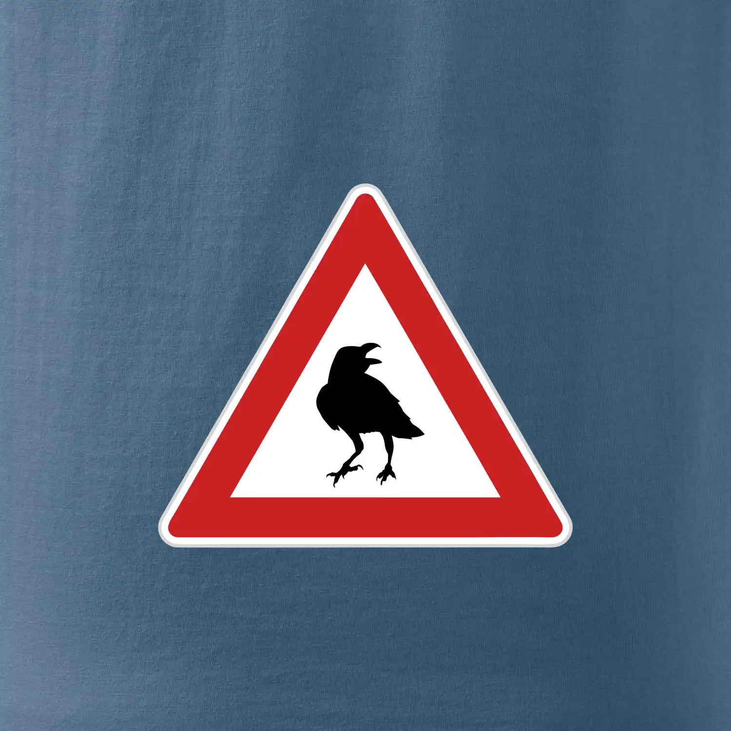 Dopravní značka - Pozor havran