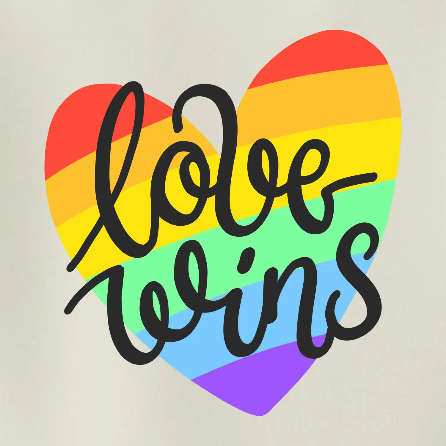 Love wins srdce