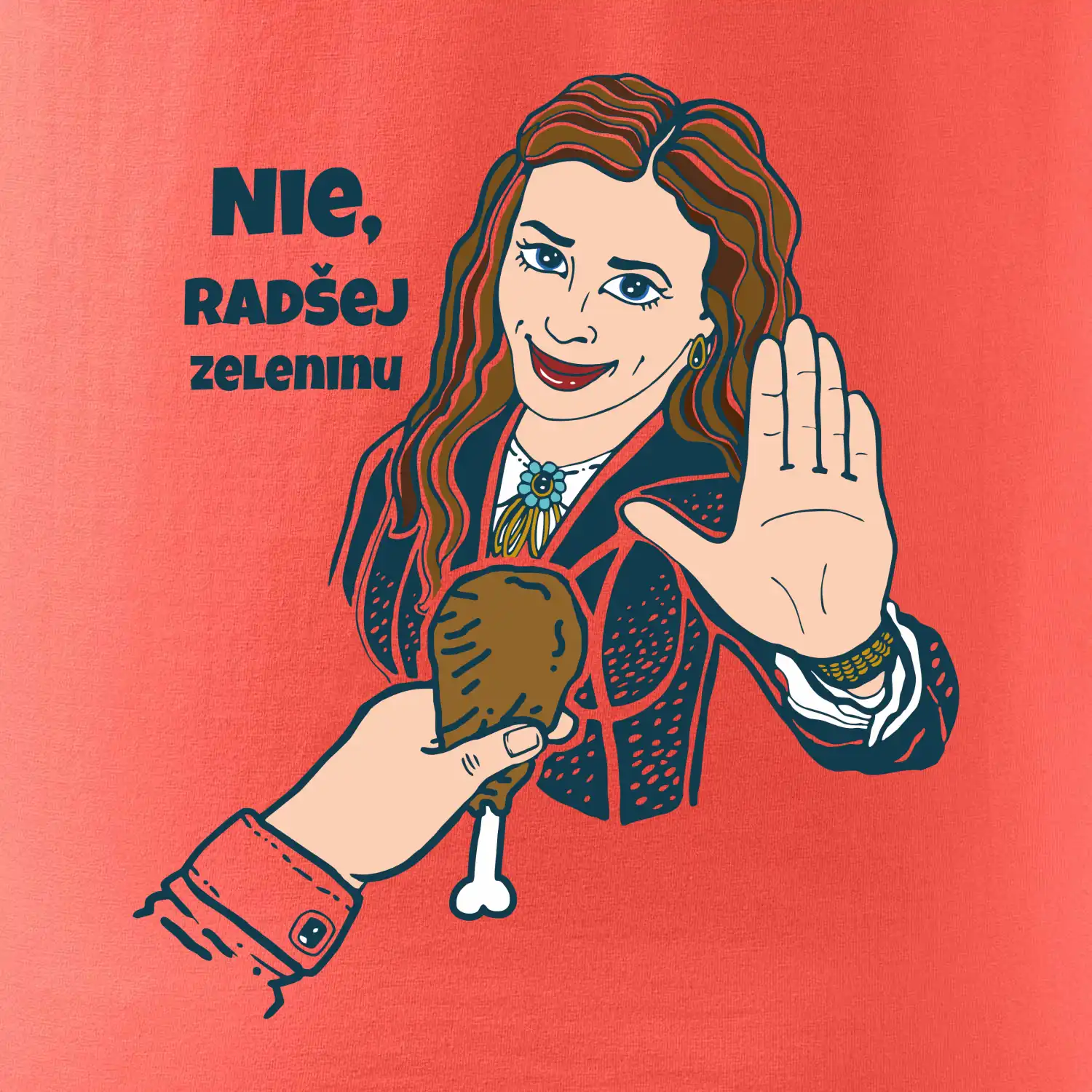 Nie, radšej zeleninu (Pecka design)