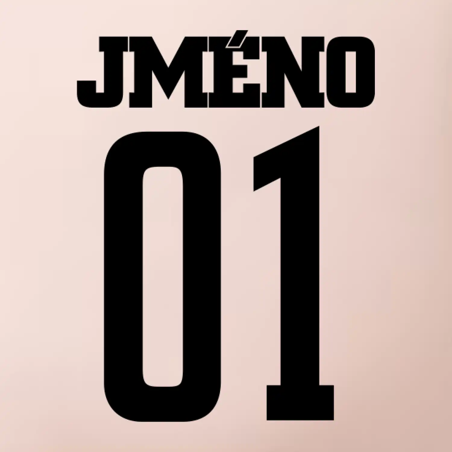 Florbalový dres - vlastné meno a číslo