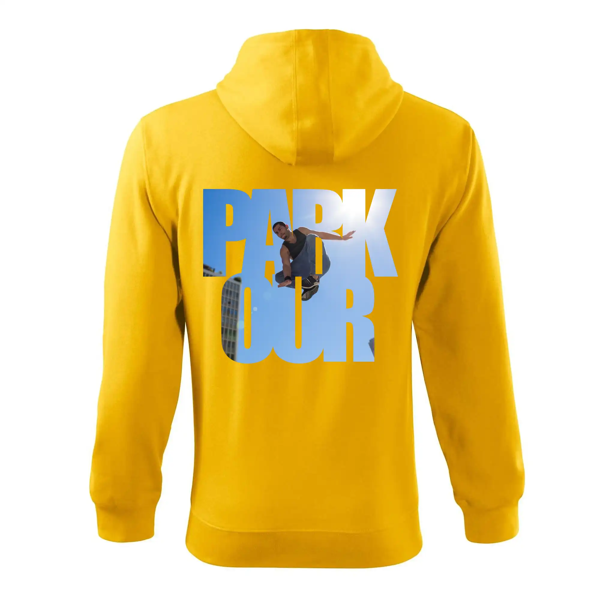 Parkour nápis nebe