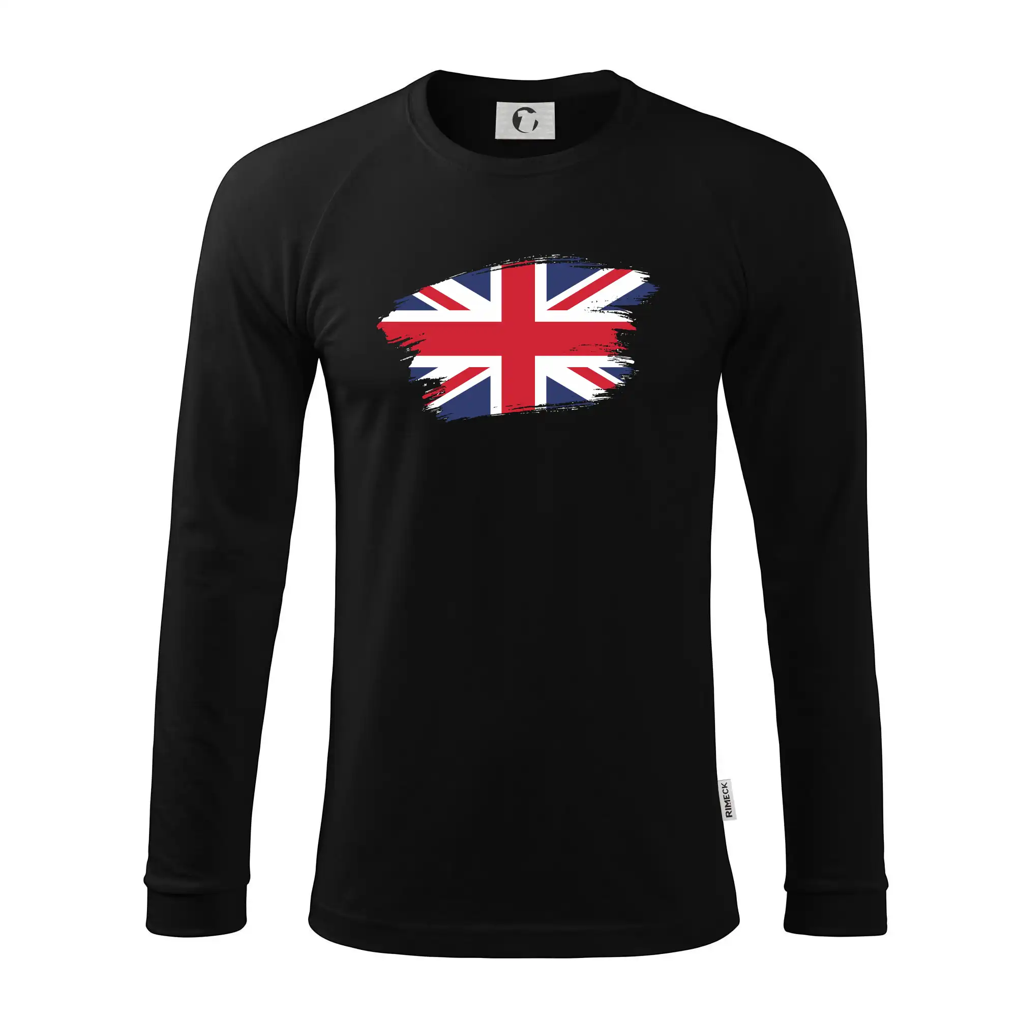 Britská vlajka roztrhaná