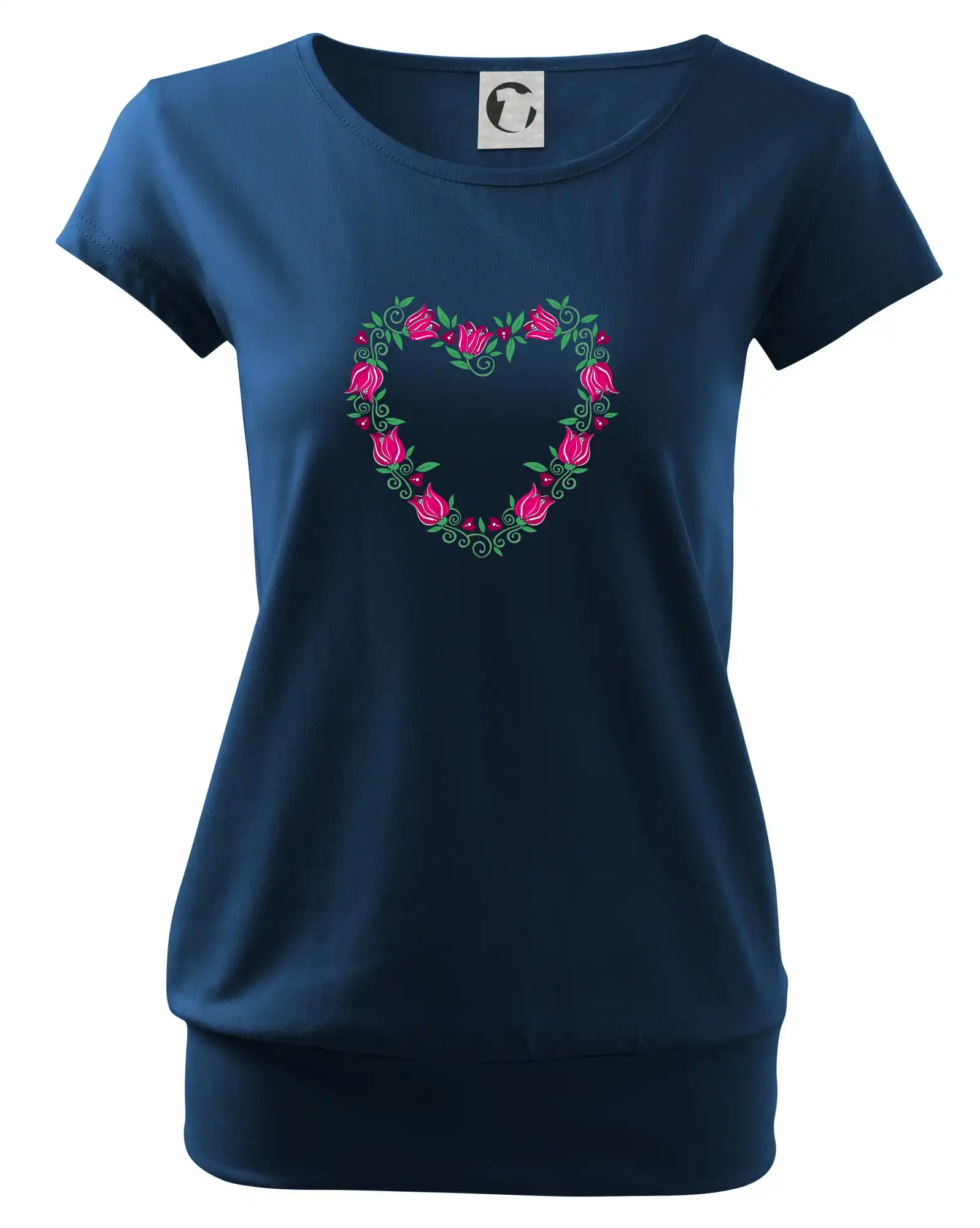 Červené tulipánové srdiečko (Pecka design)