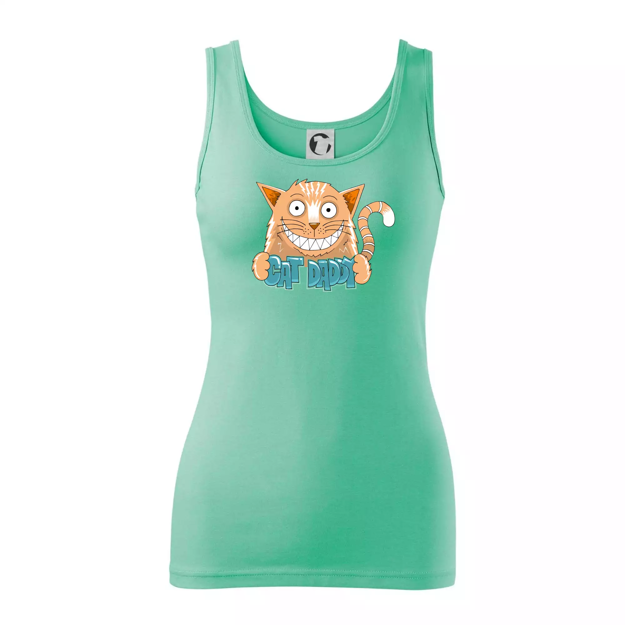 Cat daddy s vyceněnými zuby (Pecka design)