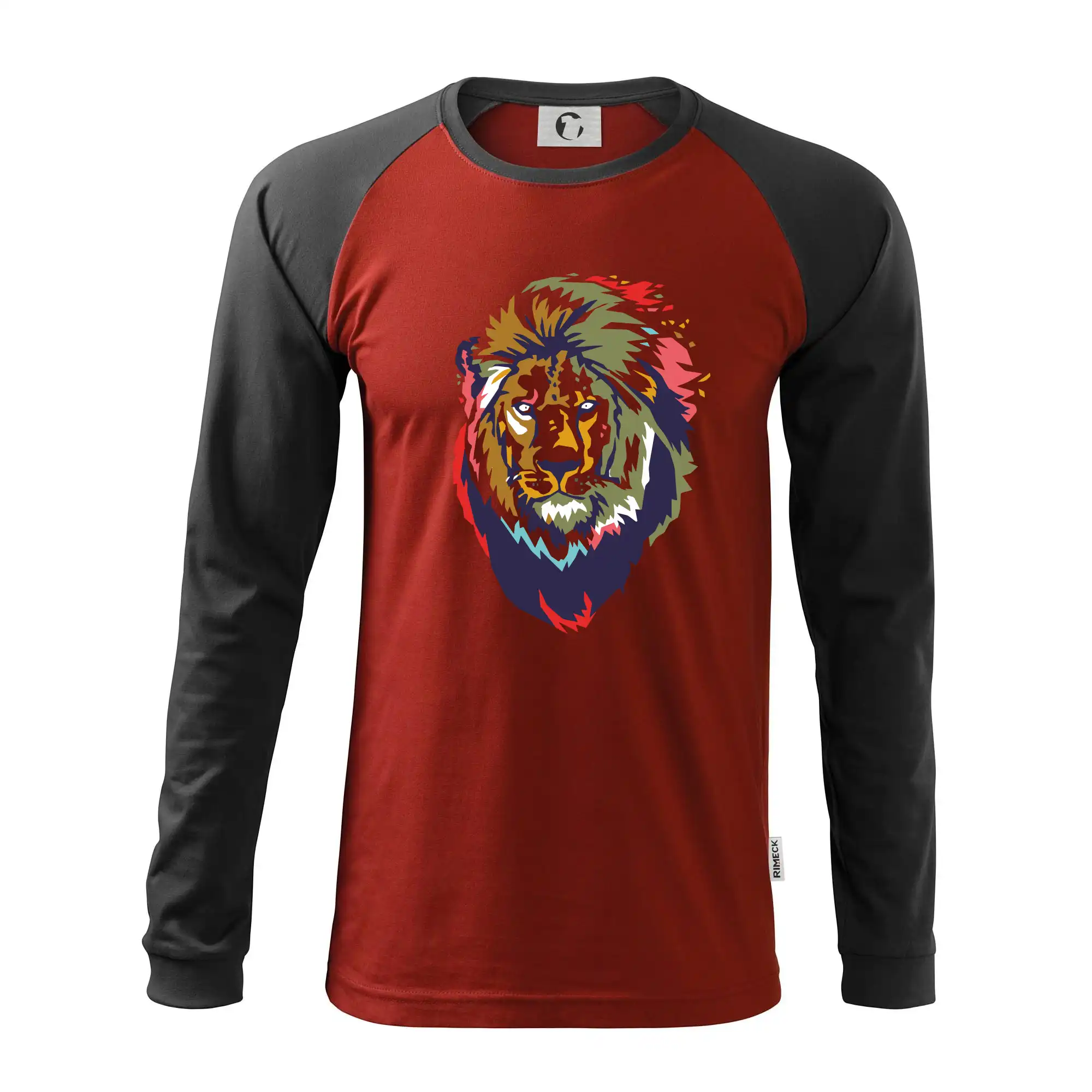 Hlava lva kreslená jednoduchá