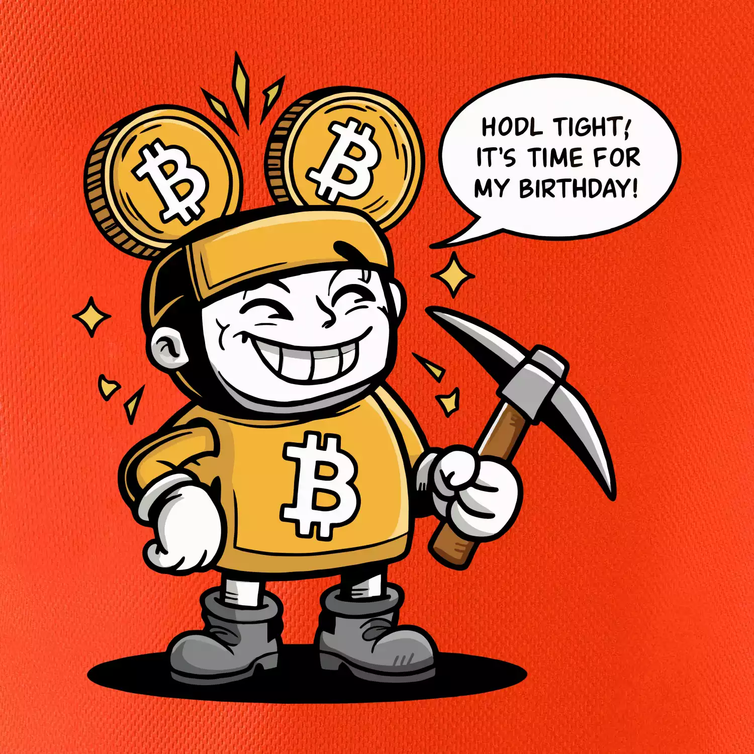 Hodl tight, it's time for my birthday!