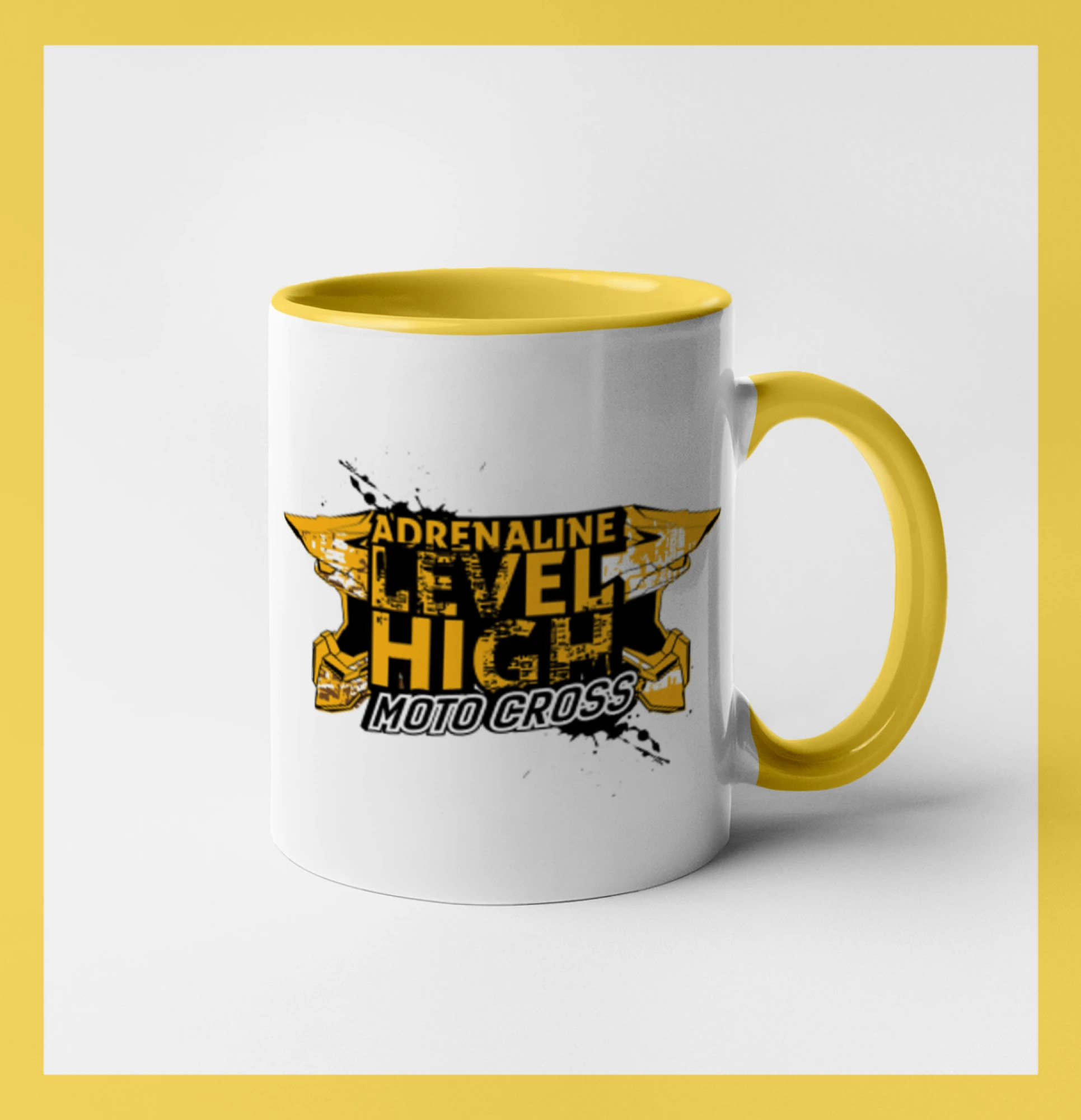 Motocross adrenaline level high