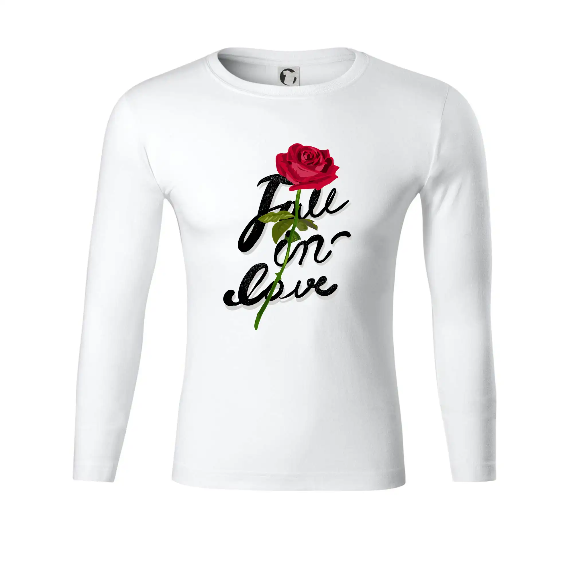 Tričká pre zamilovaných - Fall in Love - Tričko Progress s dlhým rukávom