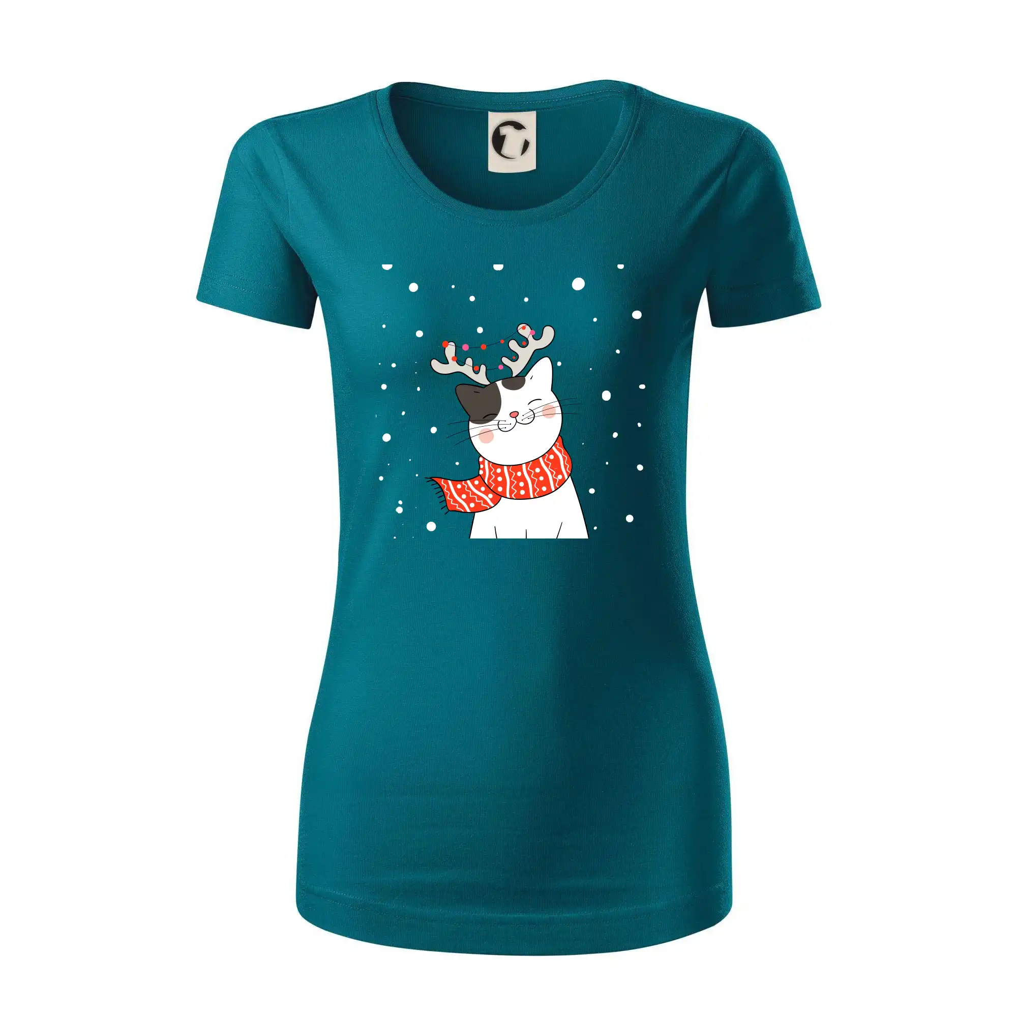 Kočka se sobími rohy