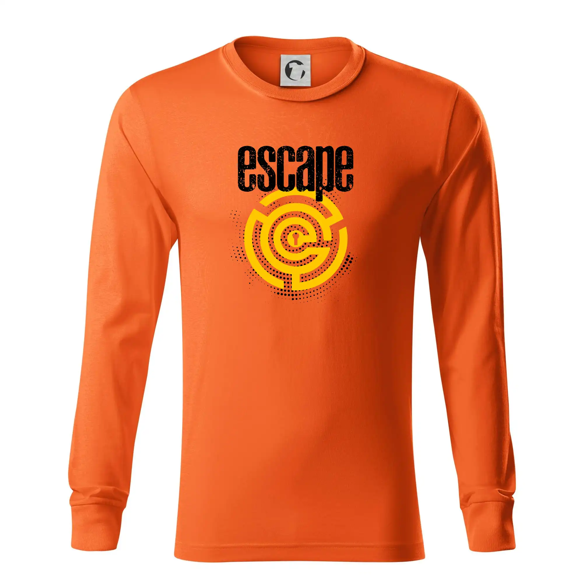 Tričko na únikovú hru - Escape labyrint - Tričko s dlhým rukávom LS R05