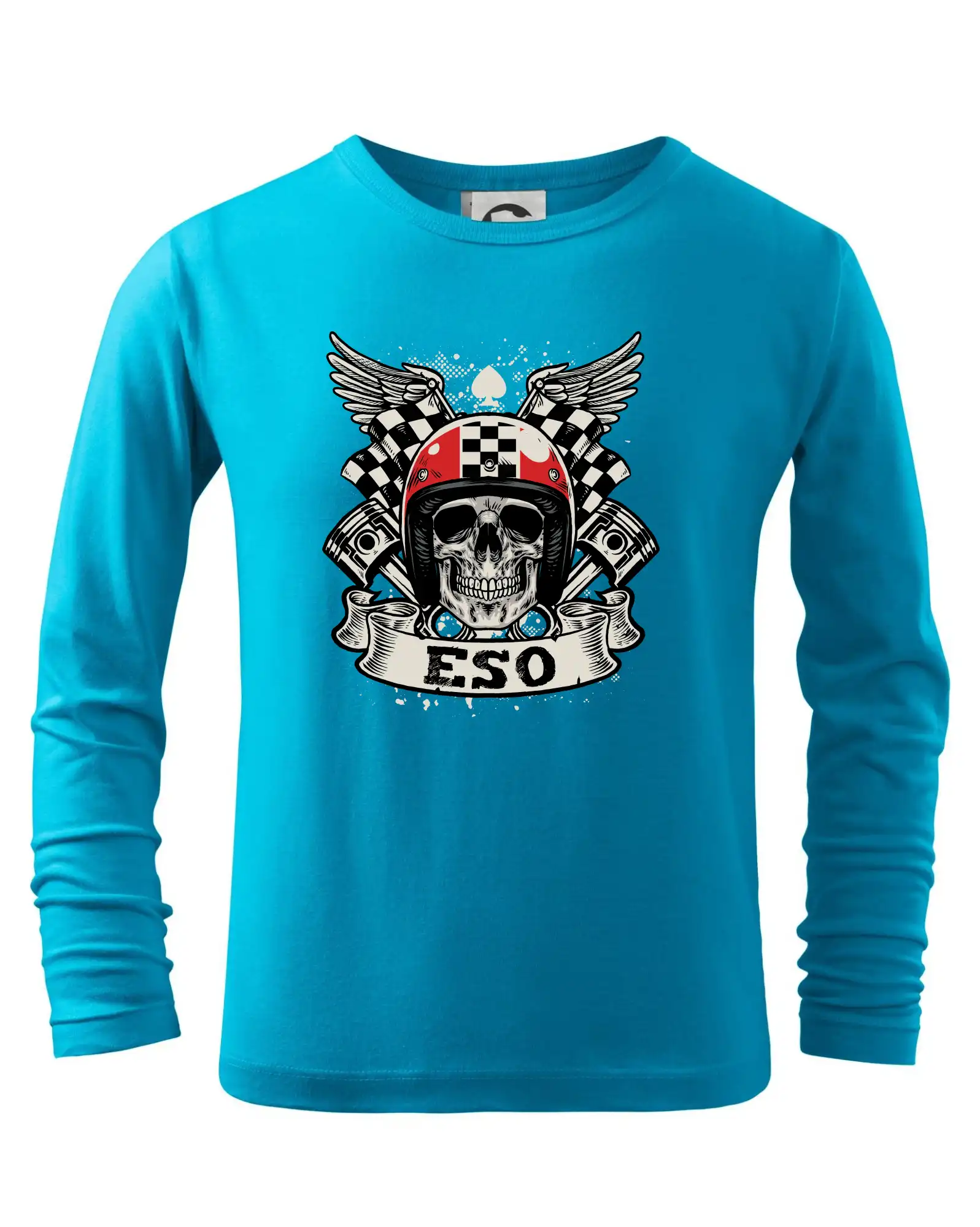Chopper triko - Motorkár eso - Tričko detské Long Sleeve