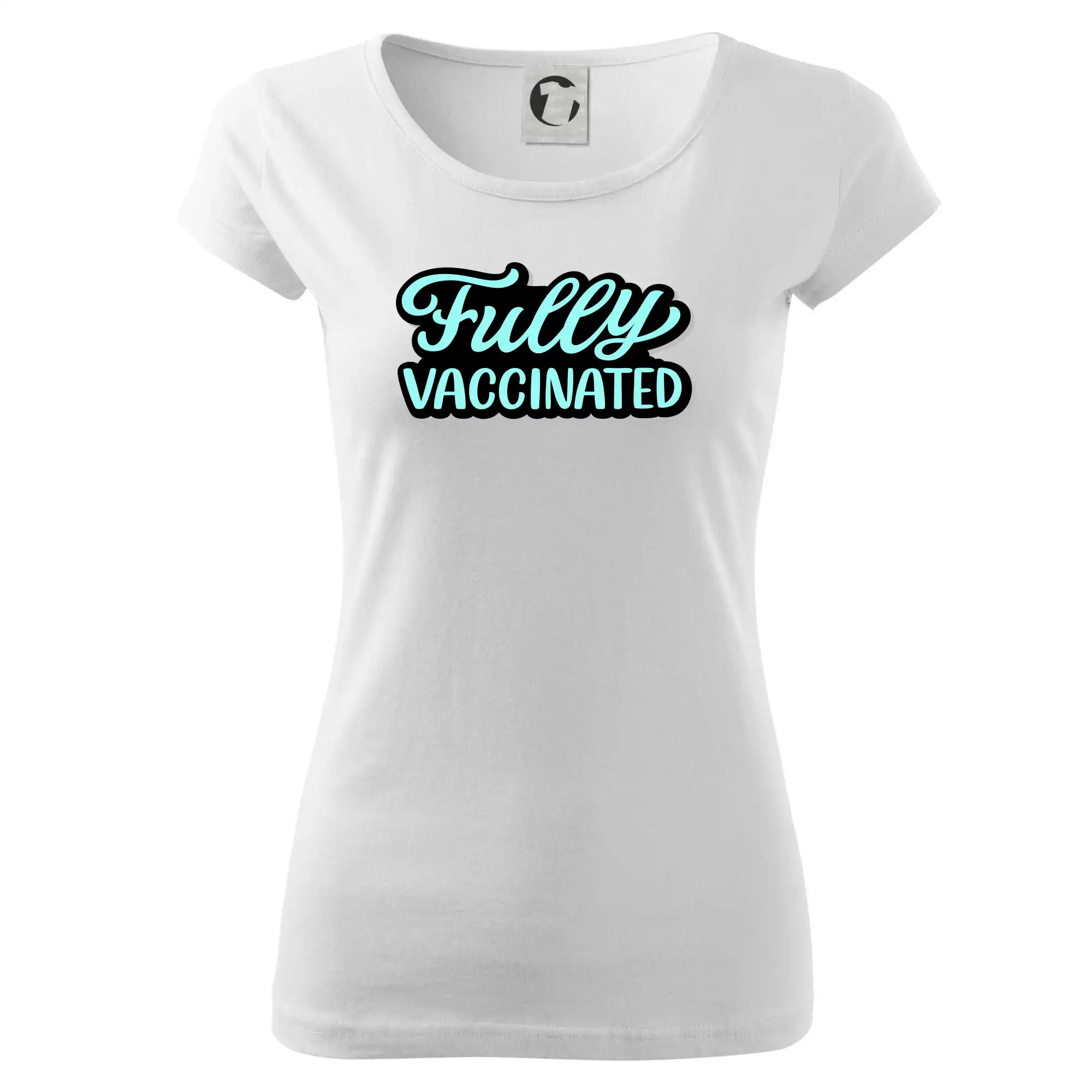Fully vaccinated - Dámske tričko Pure