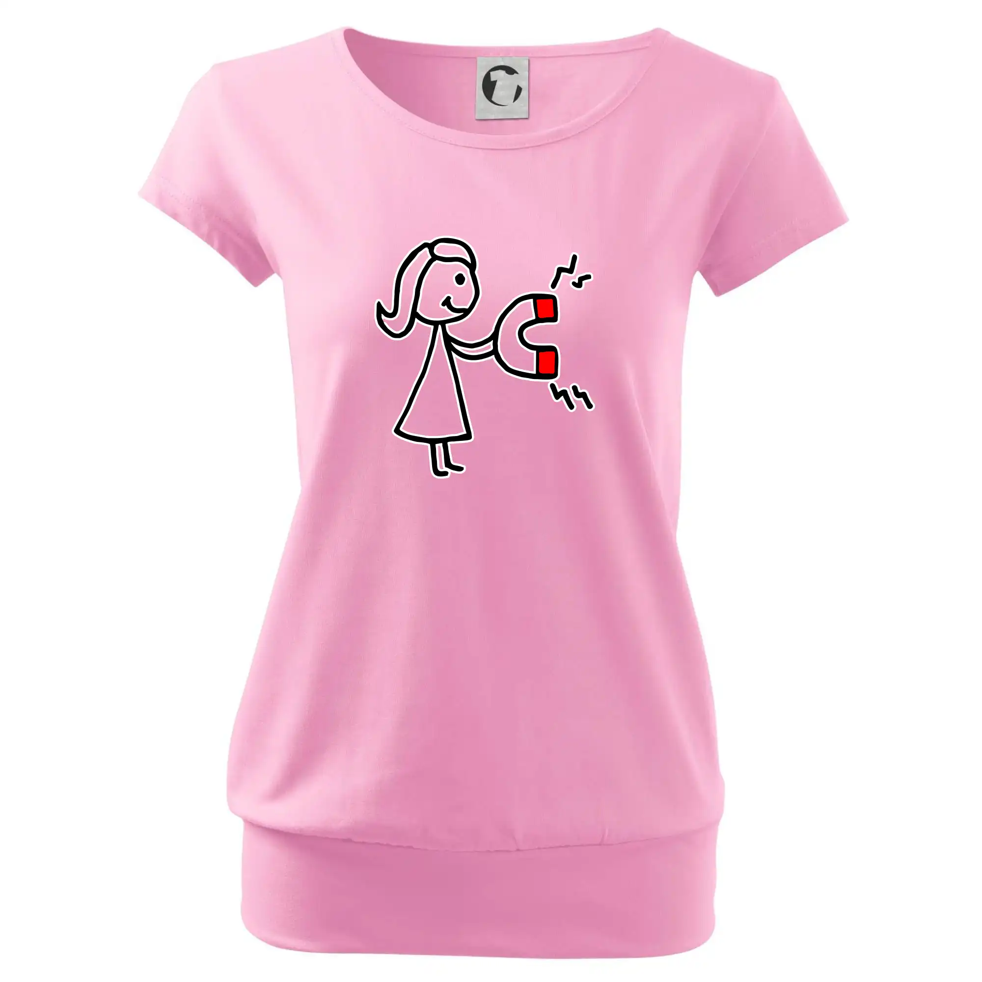 Tričká pre zamilovaných - Láska magnet - Voľné tričko city