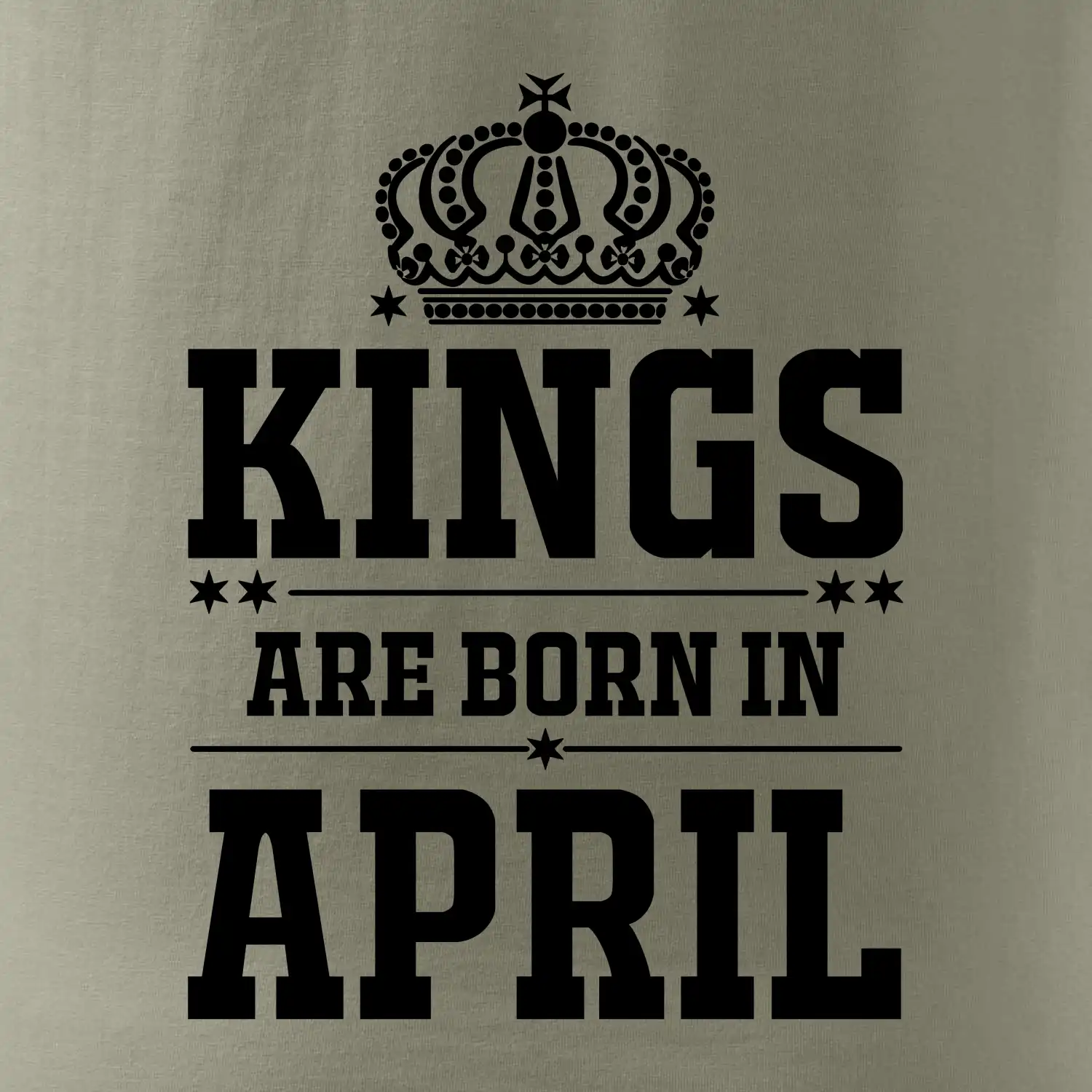 Kings are born in April