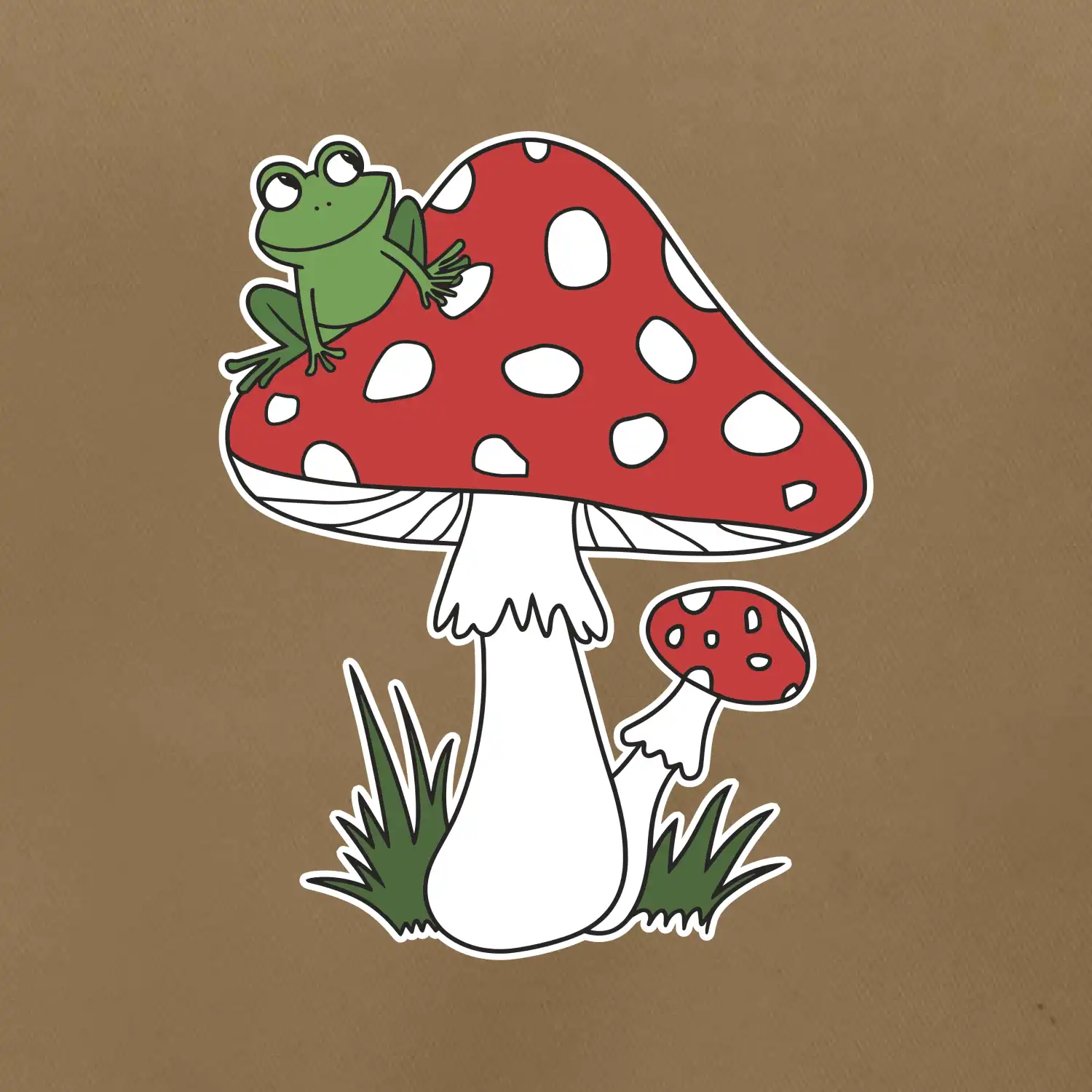 Goblincore  houba veselá