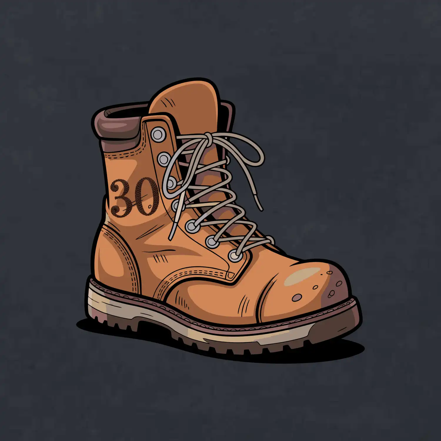 Turistická narozeninová bota 30