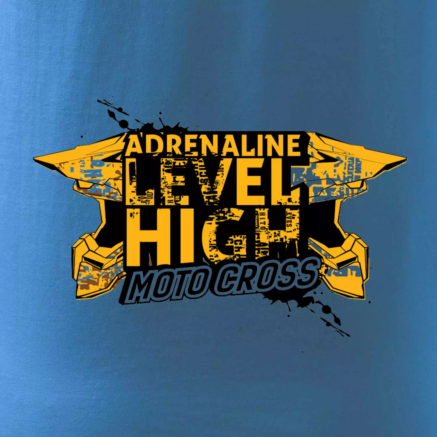 Motocross adrenaline level high