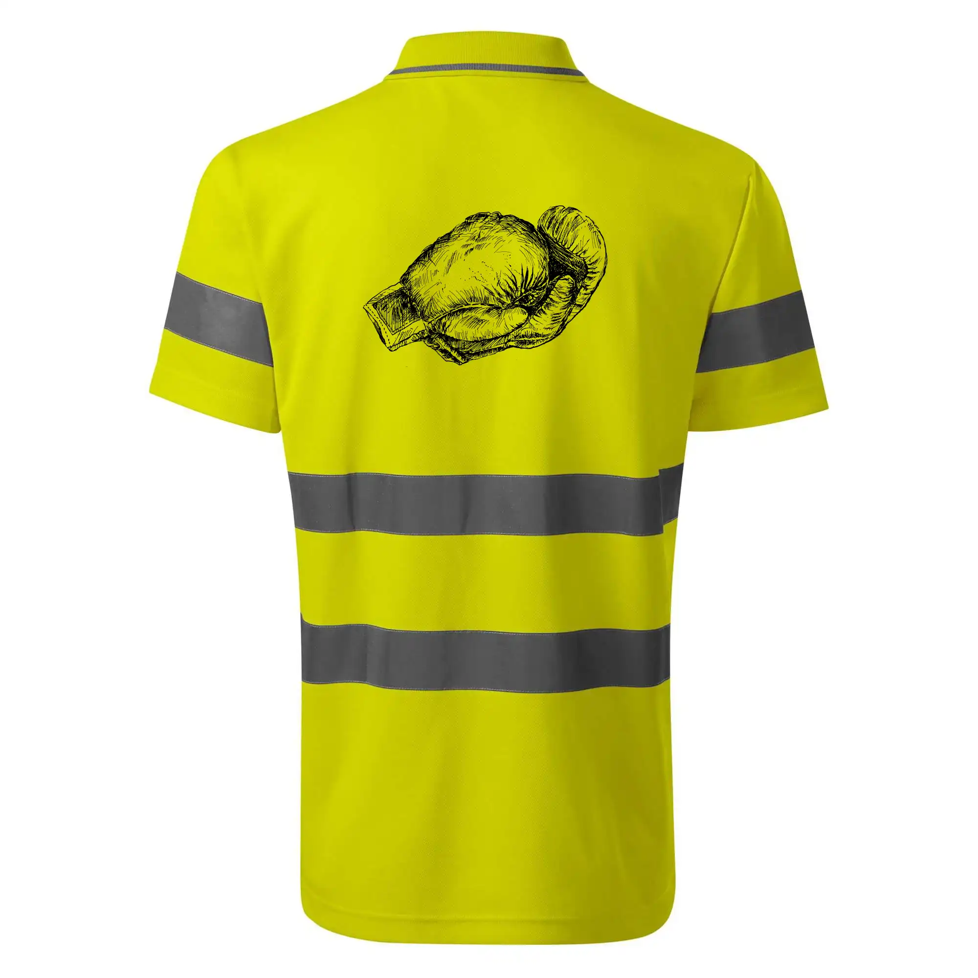 Rukavice kreslené na šířku