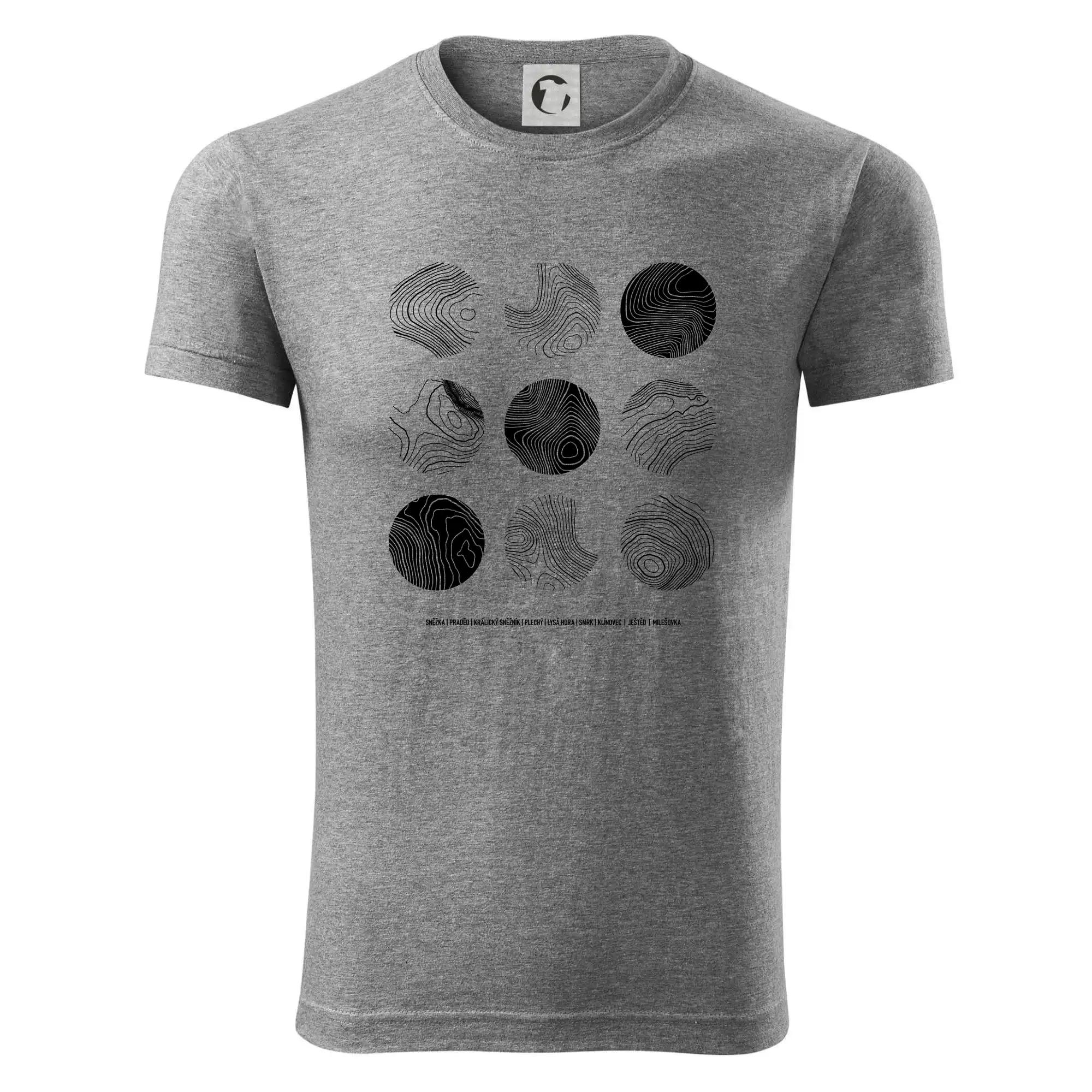 Vrstevnice nejvyšších Českých hor