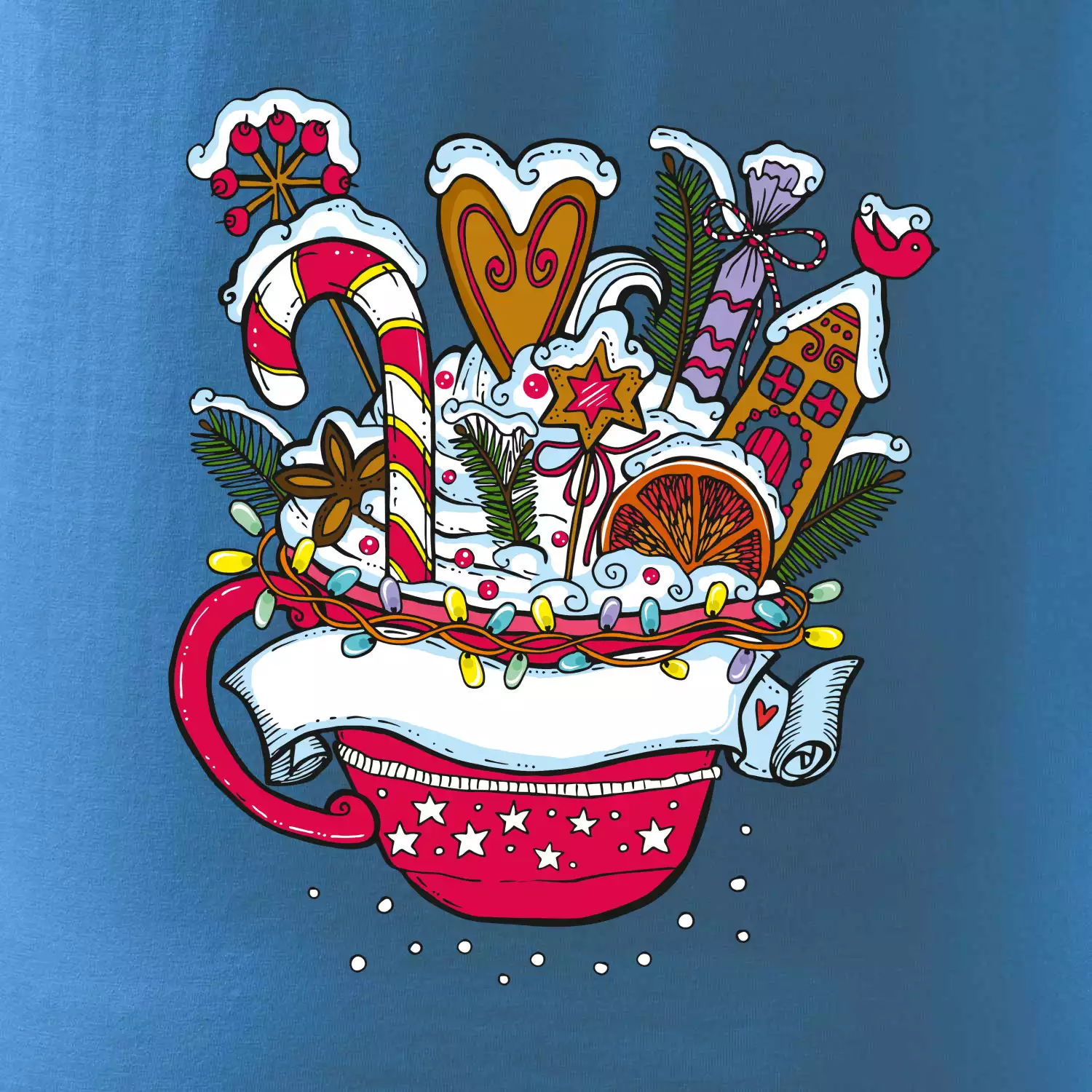 Vianočný Punč - hrnček (Pecka design)