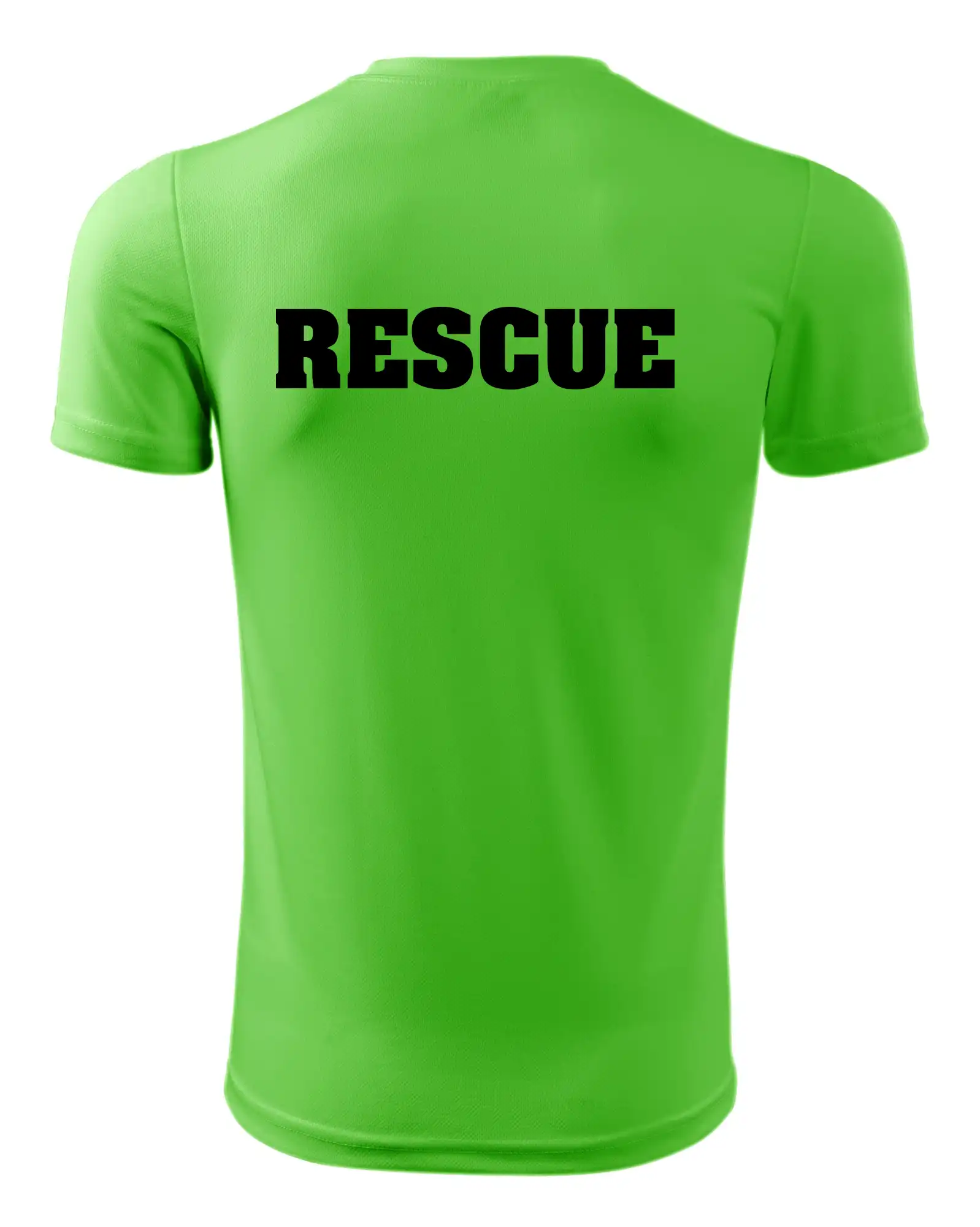 Rescue - Hviezda na prsníku + nápis na chrbte