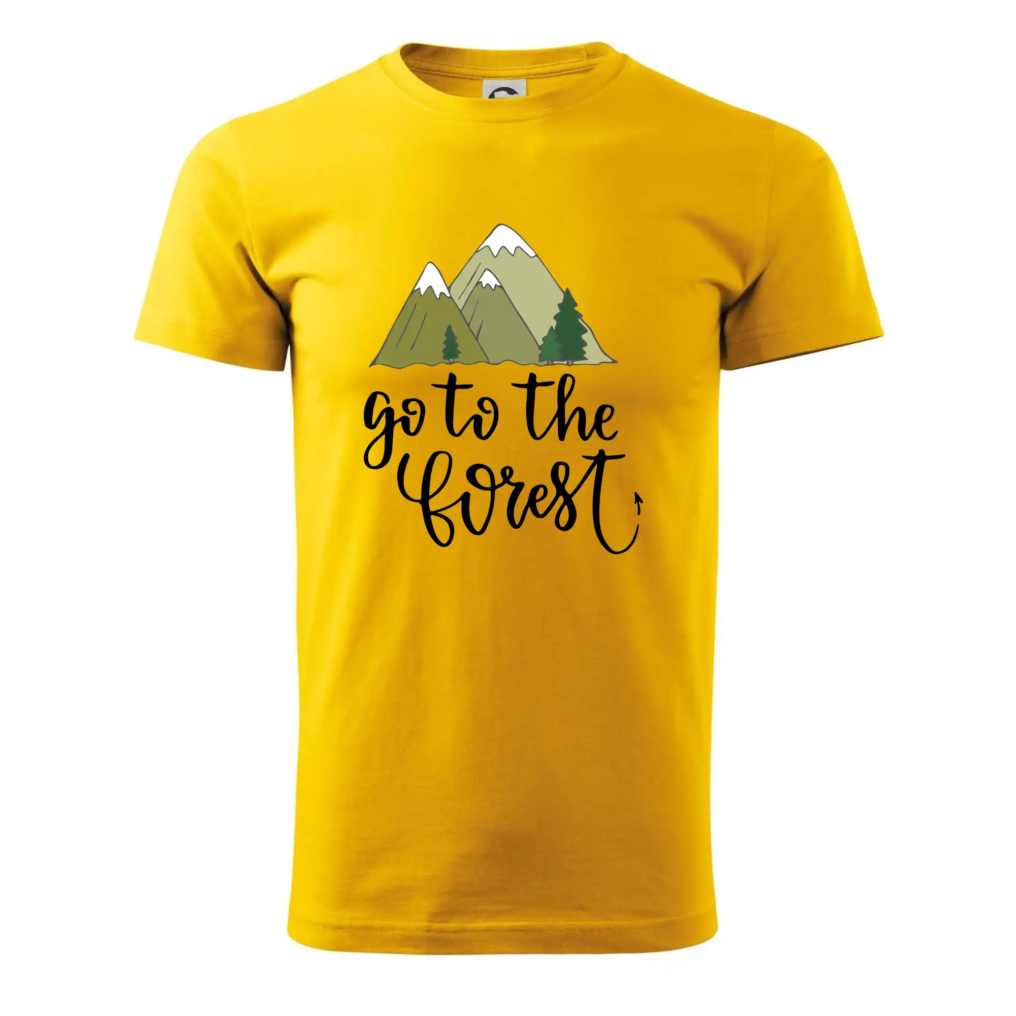 Trička pre cestovateľov - Go to the forest - Pánske tričko nižšej gramáže