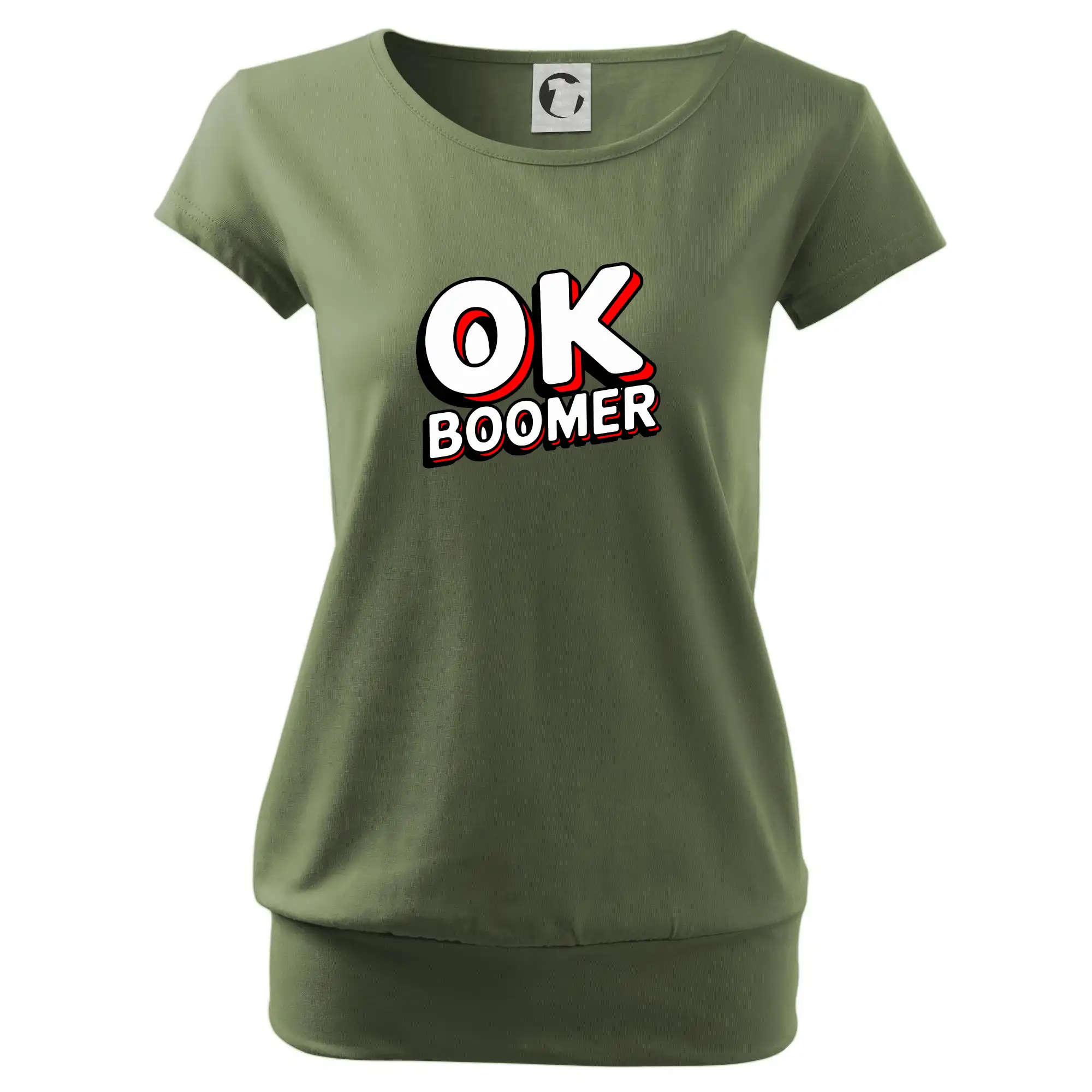 Tričká s motívmi ktoré frčia na internete - Baby Boomers - OK boomer - Voľné tričko city