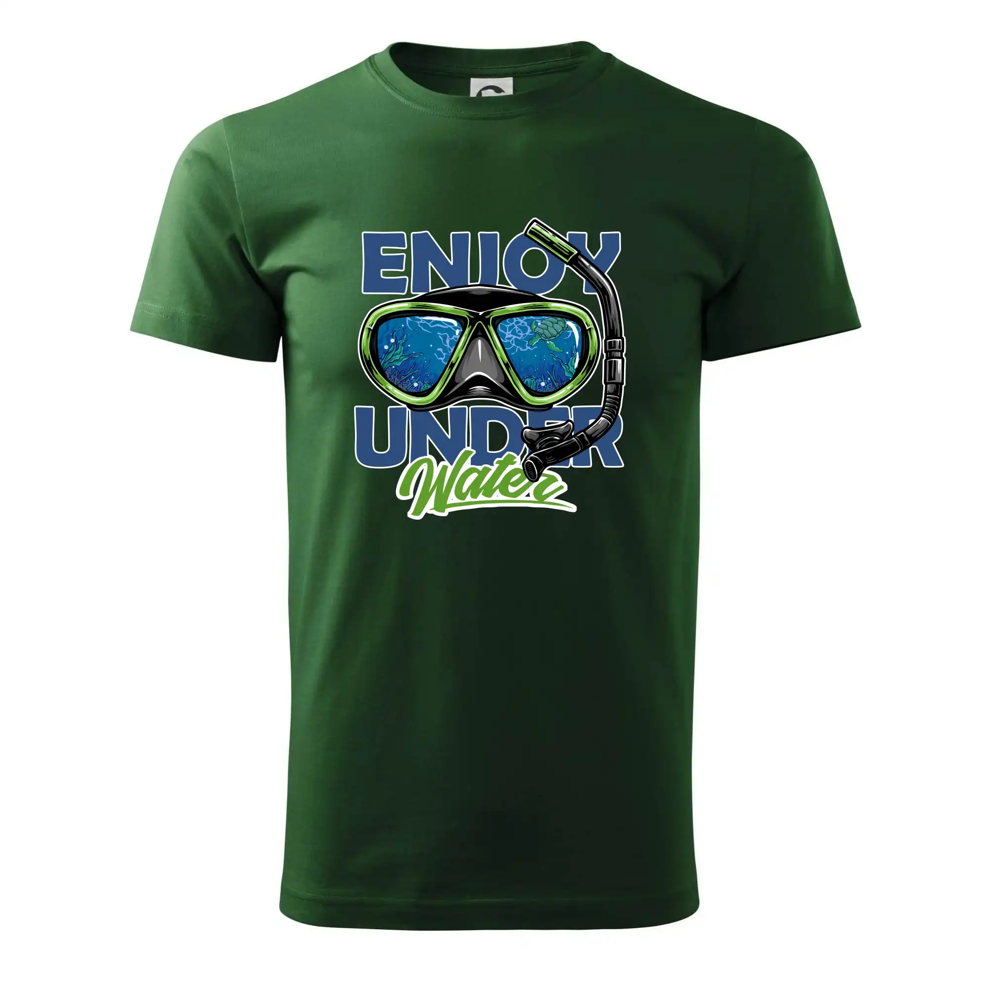 Potápačské tričká - Enjoy Under Water - Pánske tričko nižšej gramáže